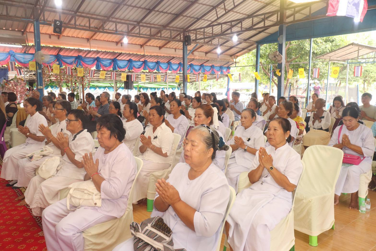 ภาพร่วมพิธีกรรมวัดยางงาม