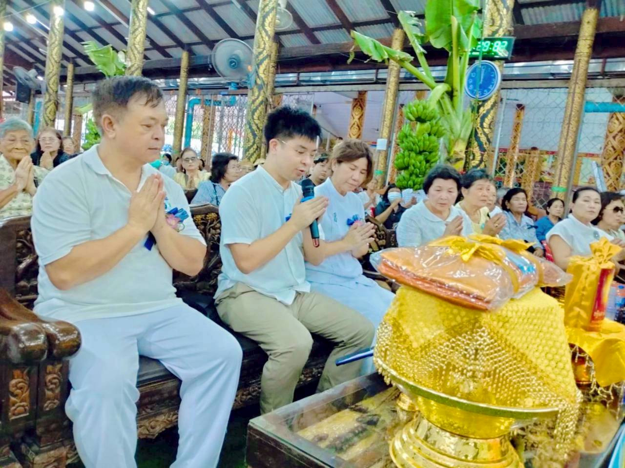 ภาพกล่าวคำถวายกฐินวัดใหม่บางปืน