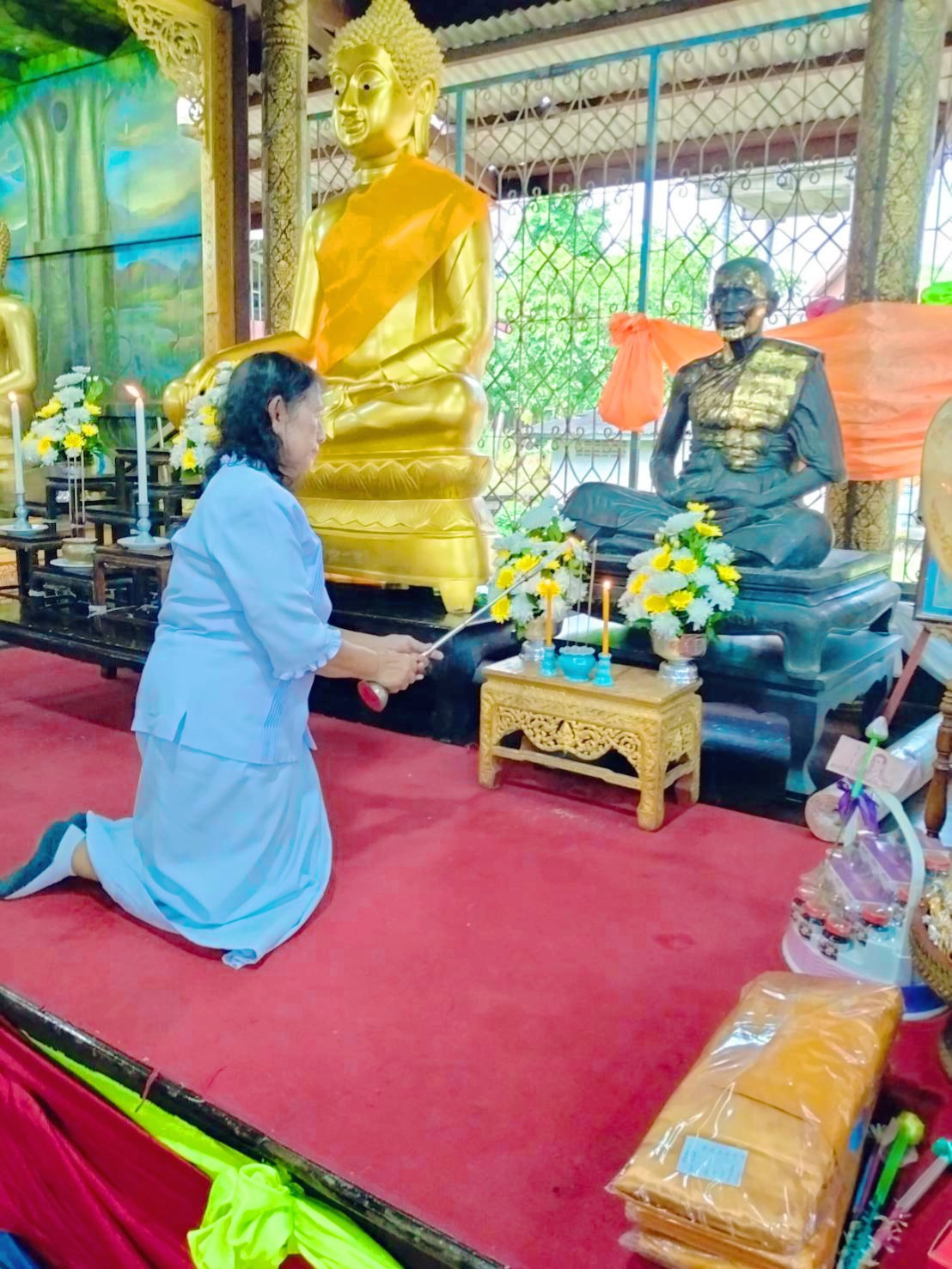 ภาพร่วมพิธีกรรมวัดใหม่บางปืน