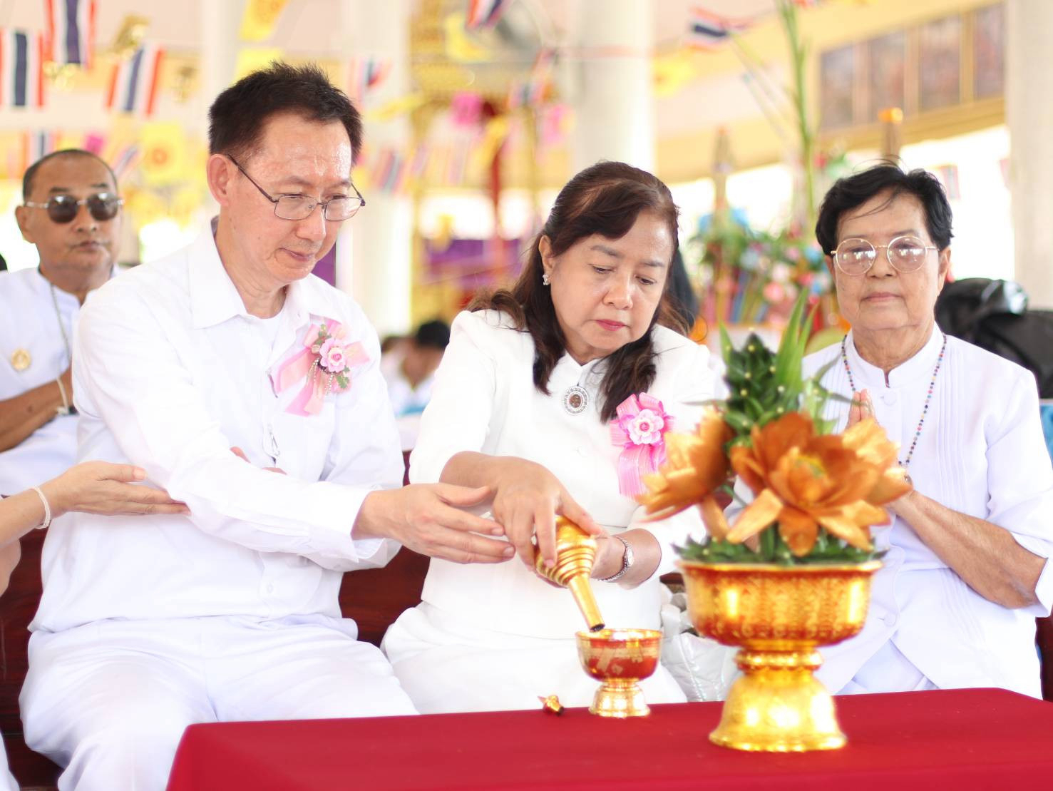 ภาพร่วมพิธีกรรมวัดบ้านด่านศรัทธาอุดม