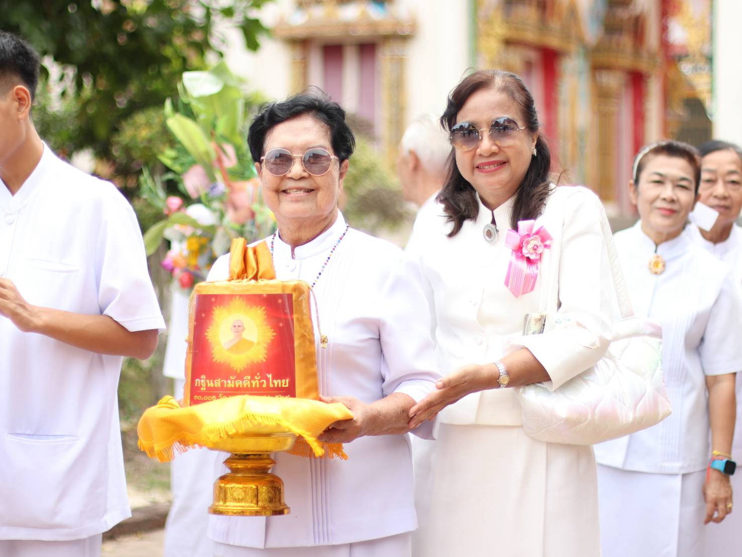 ภาพร่วมพิธีกรรมวัดบ้านด่านศรัทธาอุดม