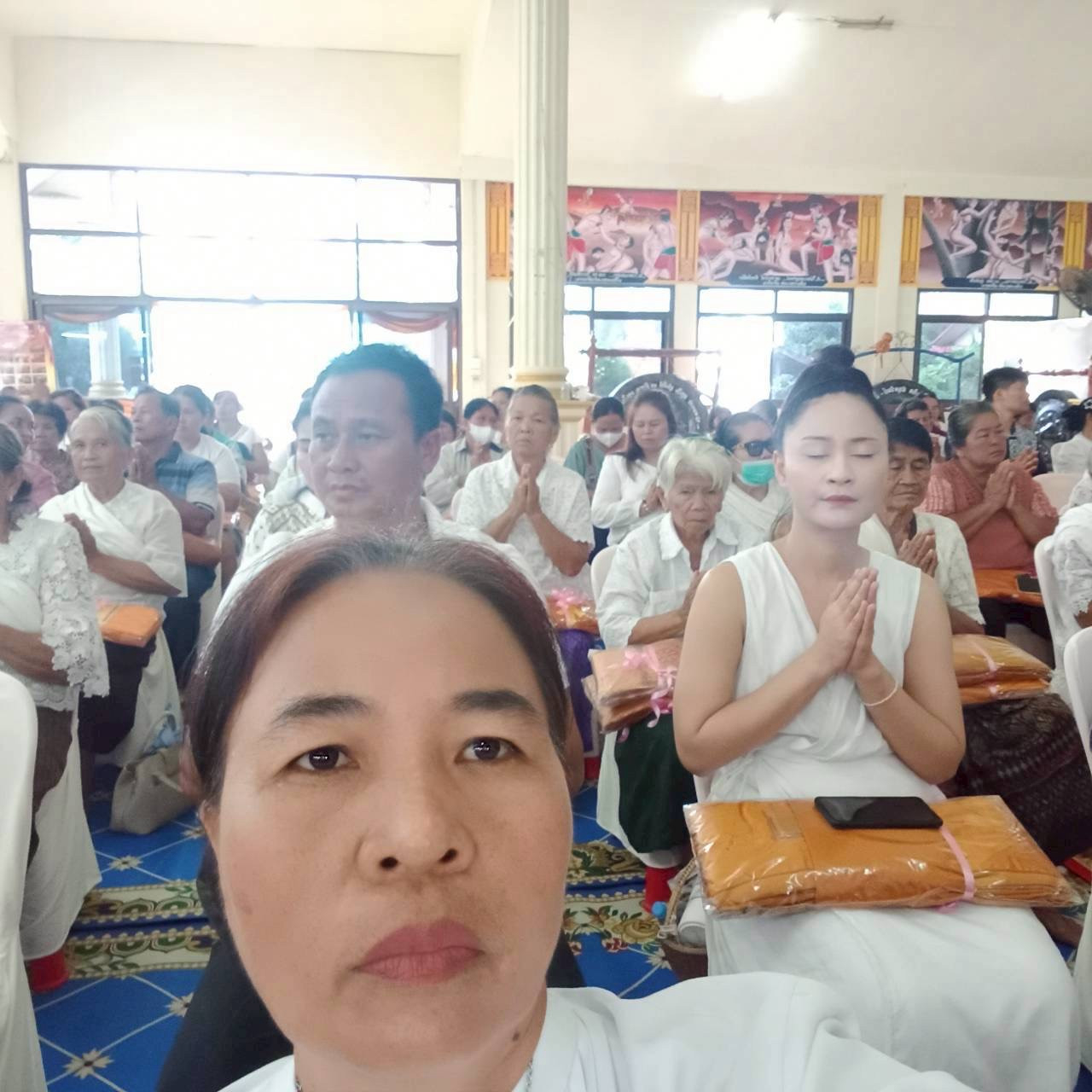 ภาพร่วมพิธีกรรมวัดปางไม้