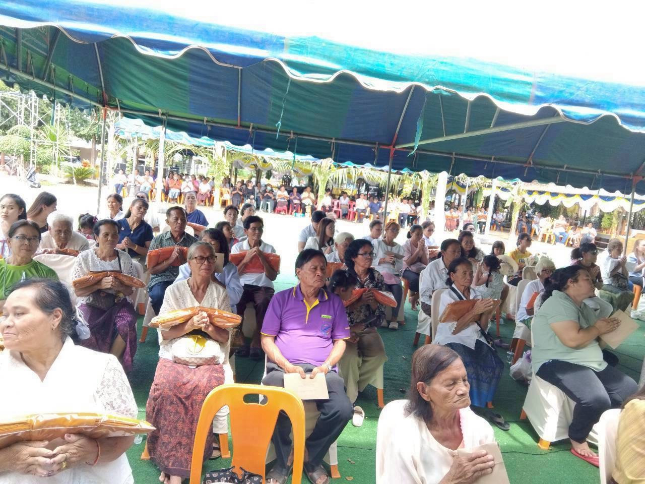 ภาพร่วมพิธีกรรมวัดบ้านโจด