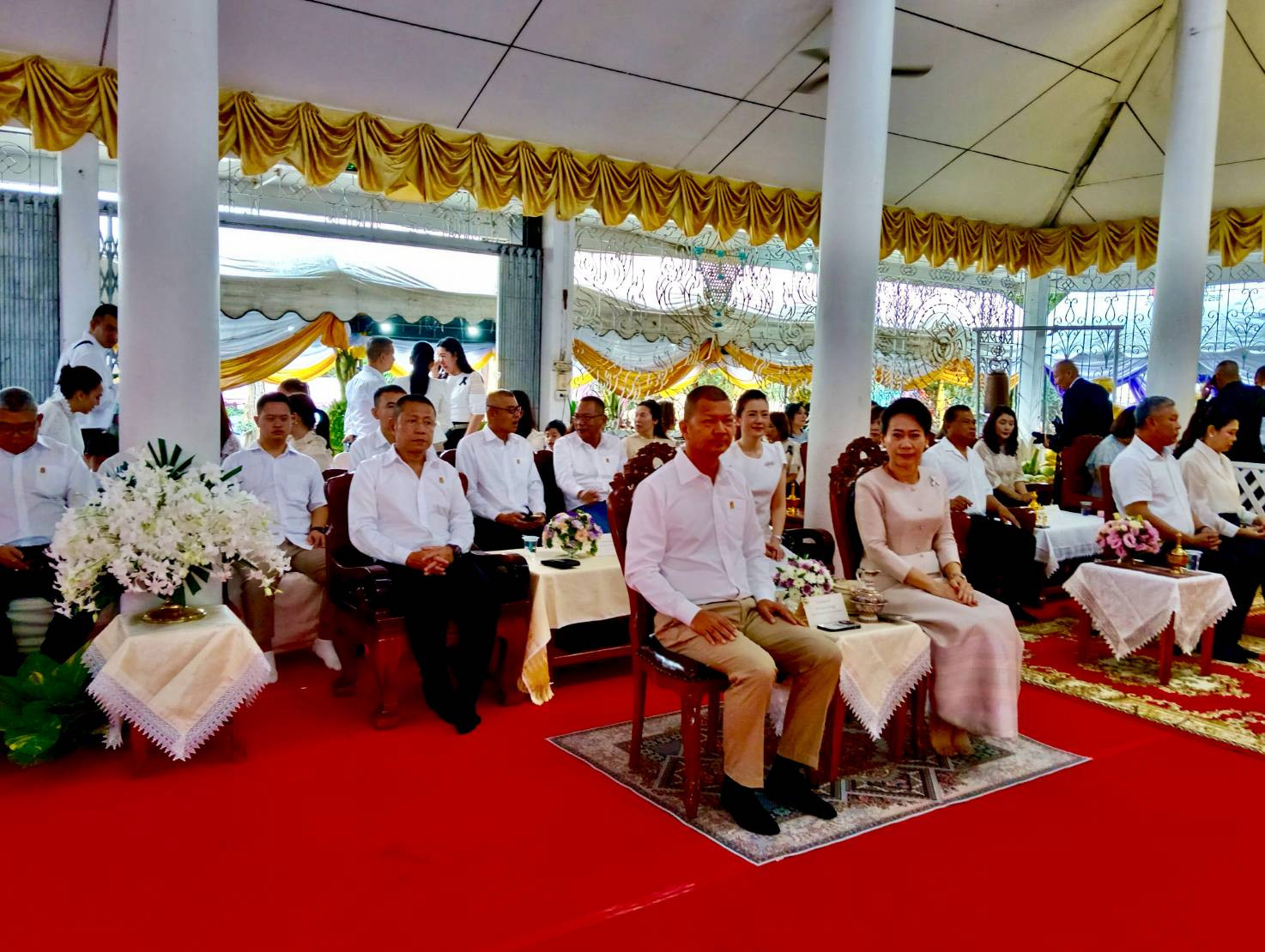 ภาพร่วมพิธีกรรมวัดสระเศรษฐีปรีชาราษฎร์