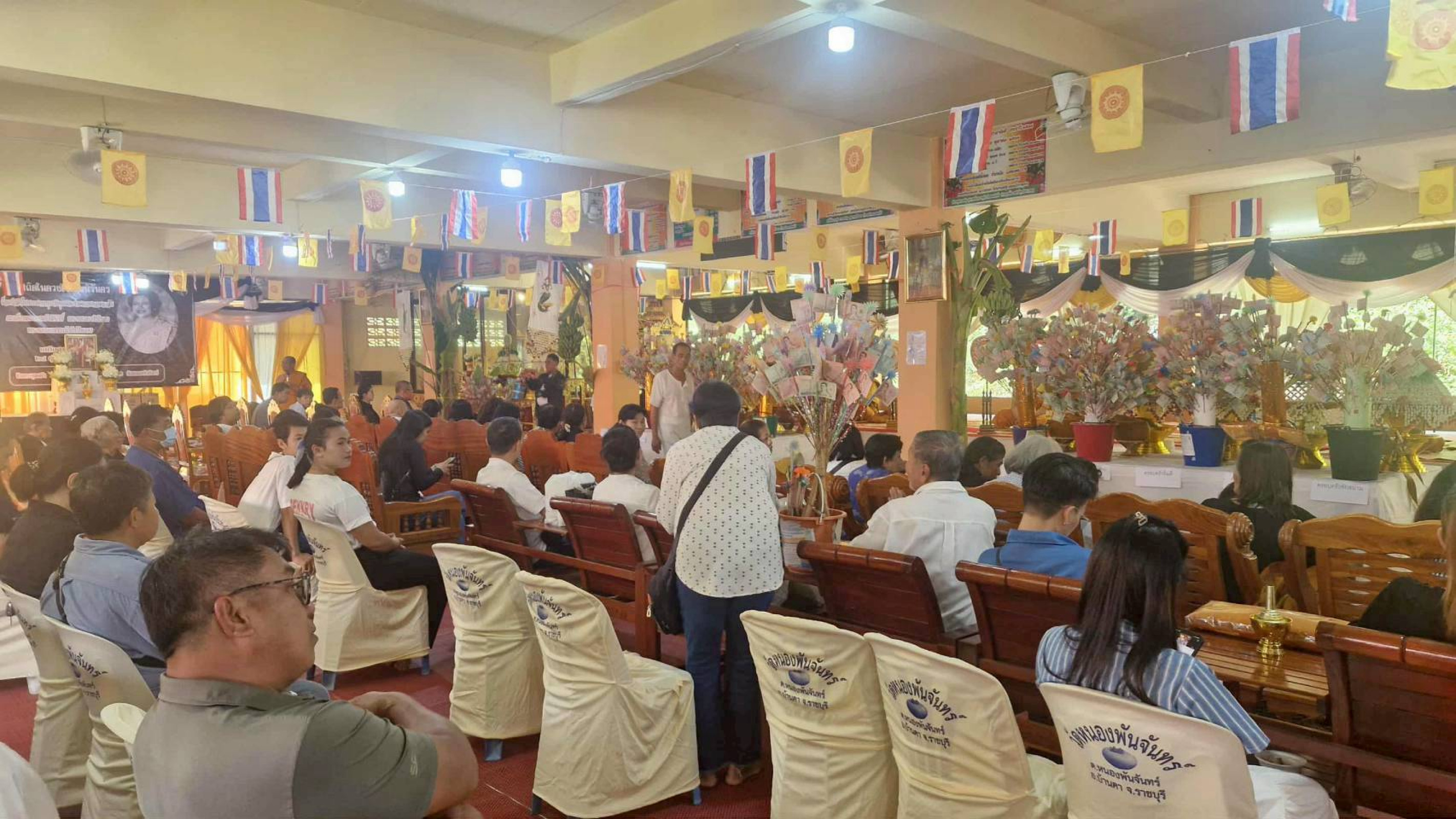 ภาพร่วมพิธีกรรมวัดหนองพันจันทร์