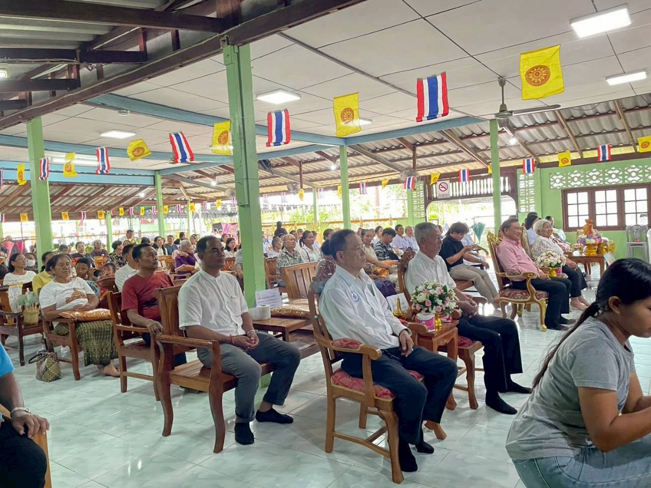 ภาพร่วมพิธีกรรมวัดสุวรรณคีรีราม