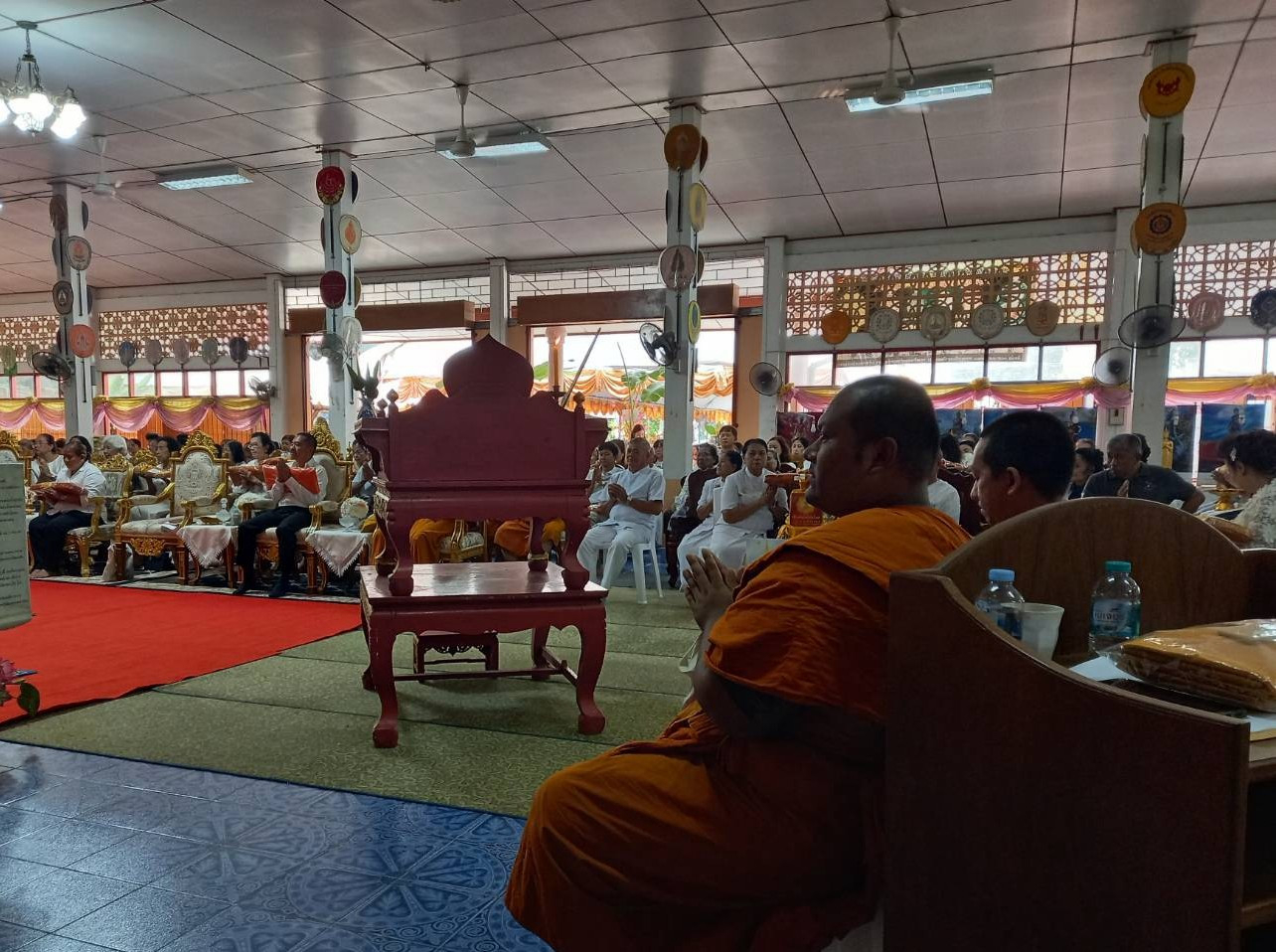 ภาพร่วมพิธีกรรมวัดท่าสูง