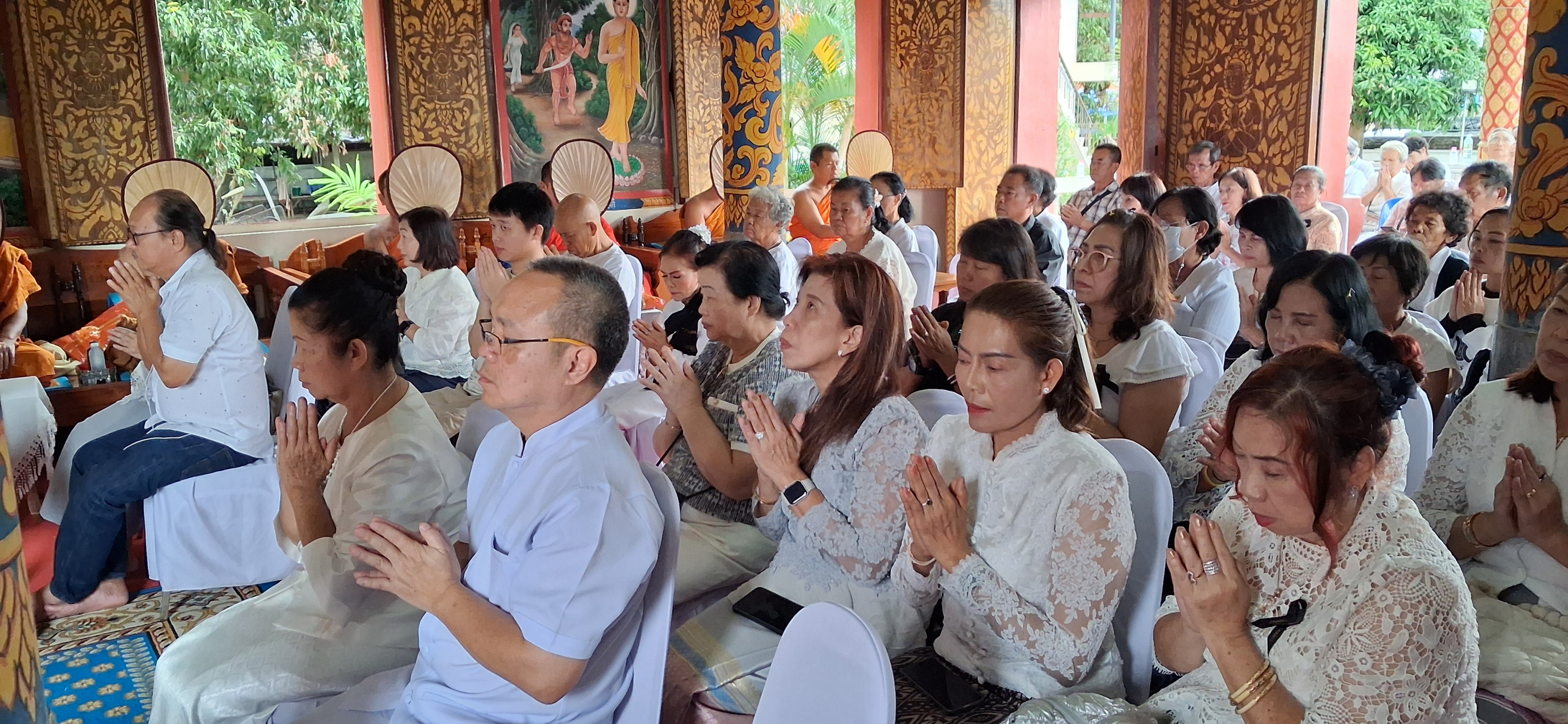 ภาพร่วมพิธีกรรมวัดท่าไคร้