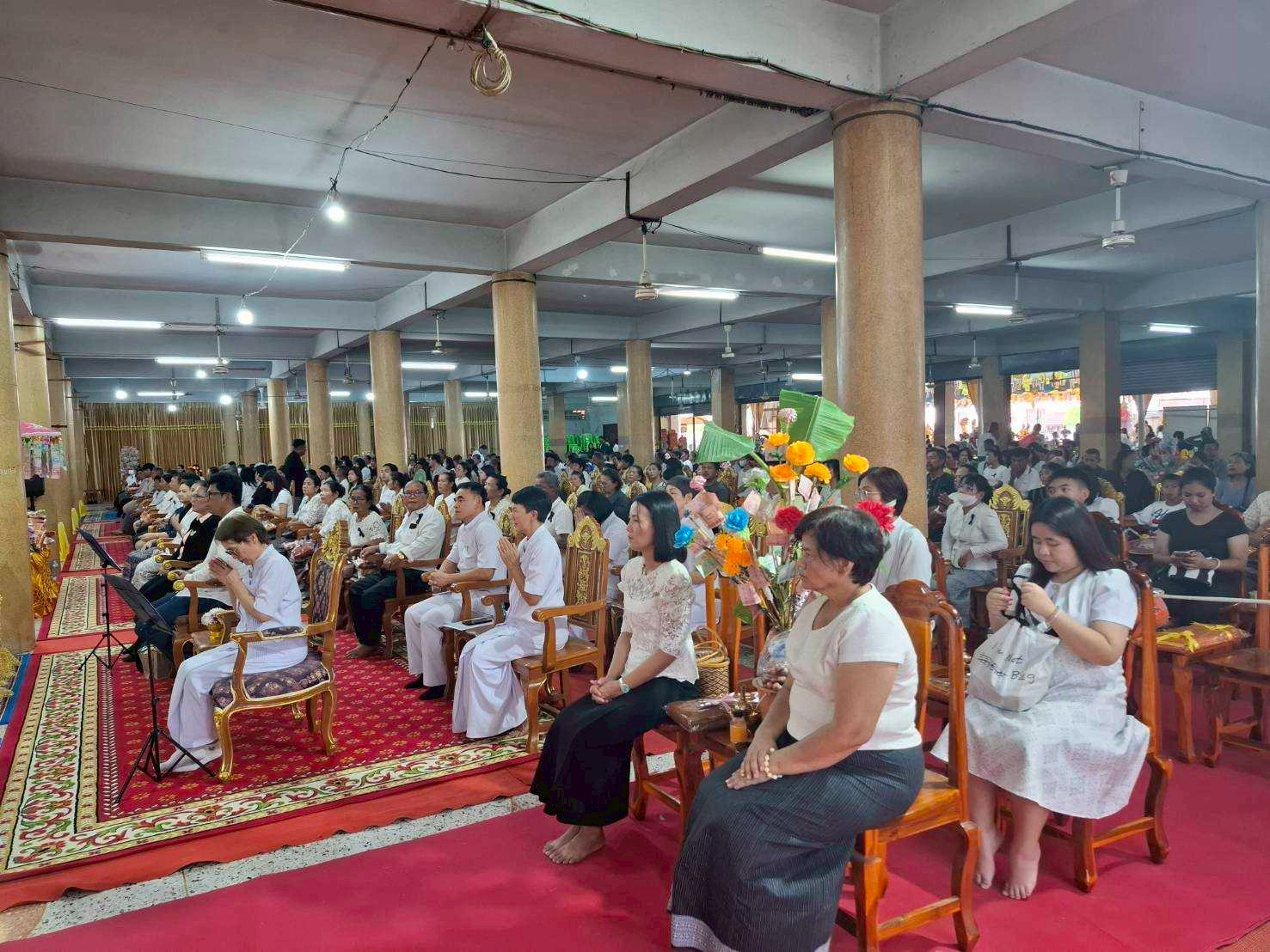 ภาพร่วมพิธีกรรมวัดหนองโพ