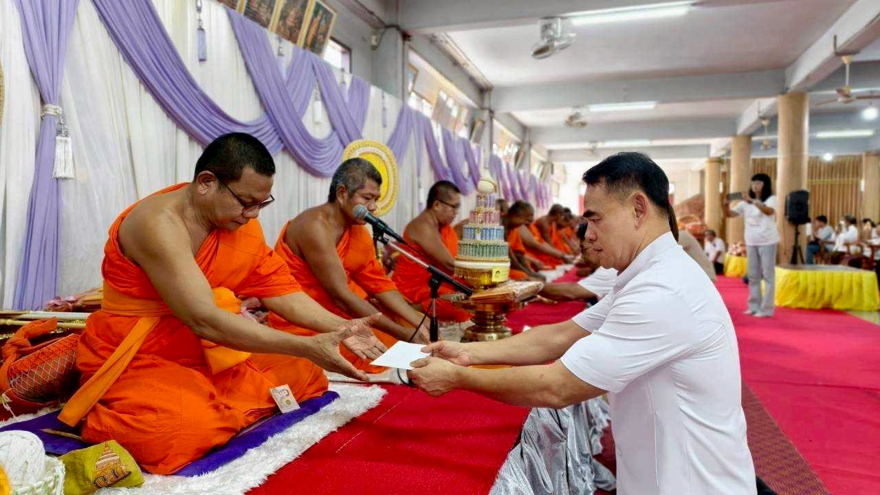 ภาพร่วมพิธีกรรมวัดหนองโพ