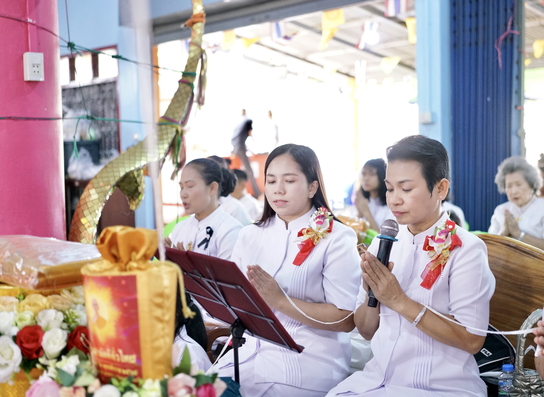 ภาพกล่าวคำถวายกฐินวัดโคกกลาง