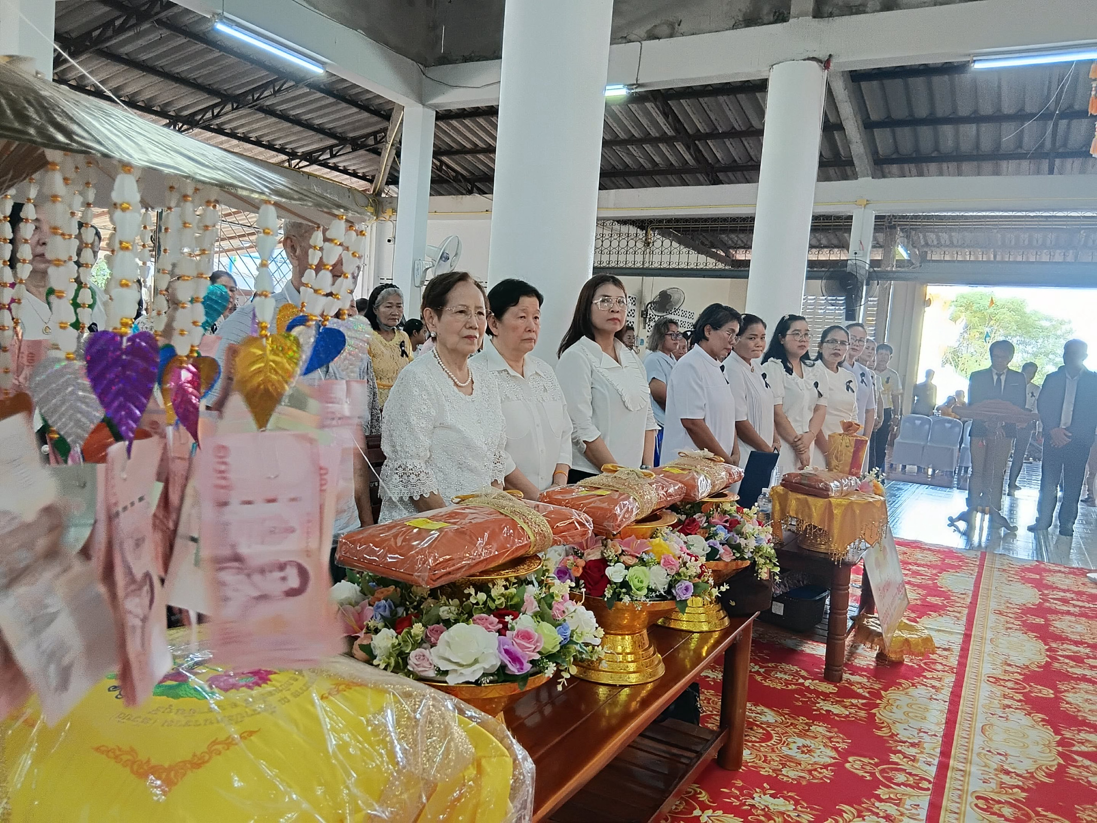 ภาพร่วมพิธีกรรมวัดวาปีรัตนาราม(หัวบึง)