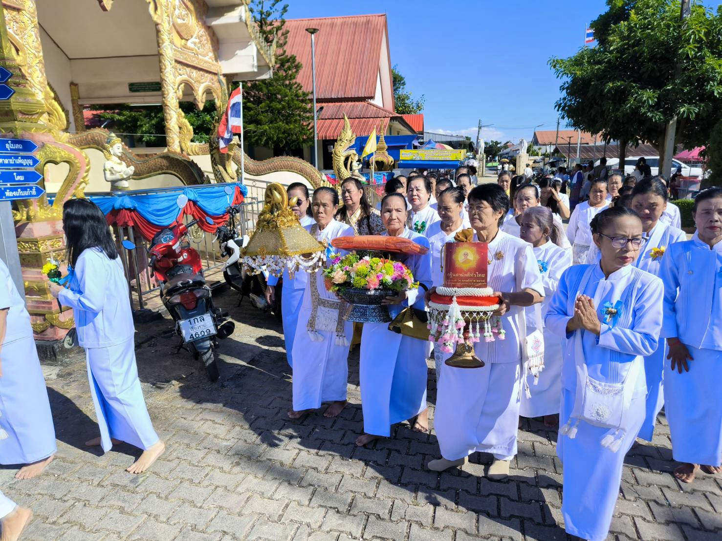 ภาพร่วมพิธีกรรมวัดน้ำจำ