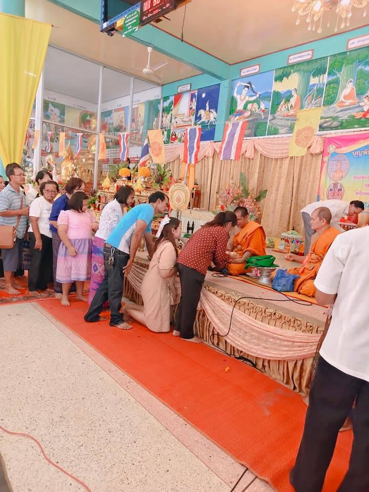 ภาพร่วมพิธีกรรมวัดหนองหัวฟาน