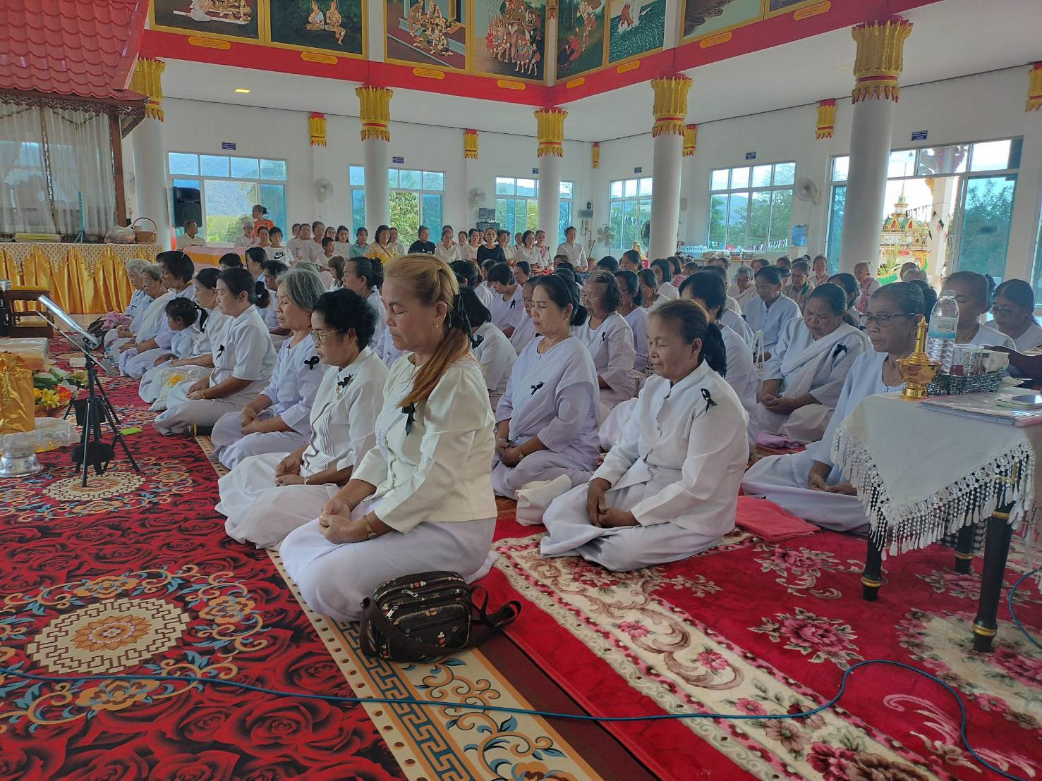 ภาพร่วมพิธีกรรมวัดจันทร์เดชบำรุง(ใหม่โนนหนองบัว)