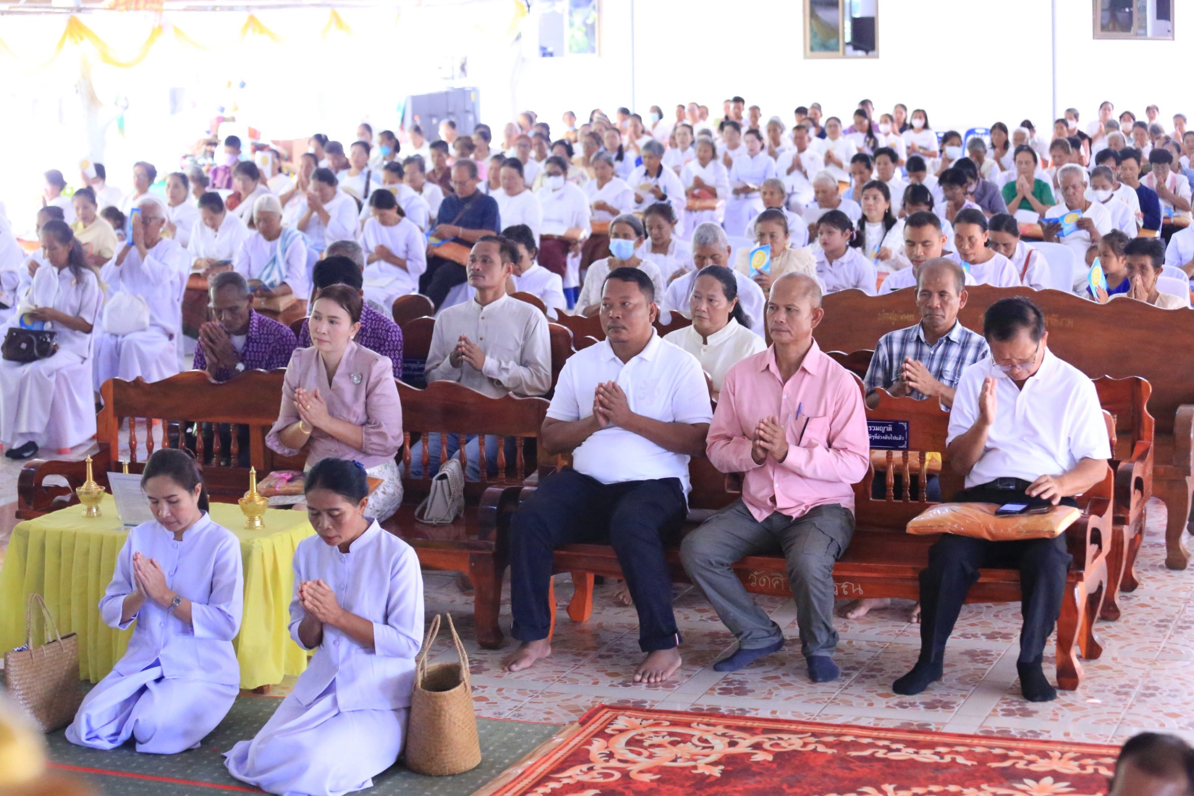 ภาพร่วมพิธีกรรมวัดศิลาวรรณ