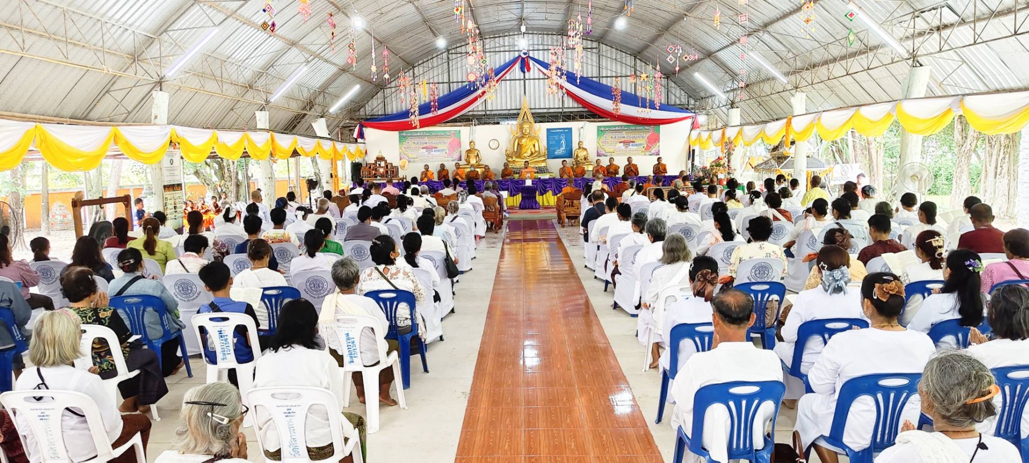 ภาพร่วมพิธีกรรมวัดศิลาวรรณ