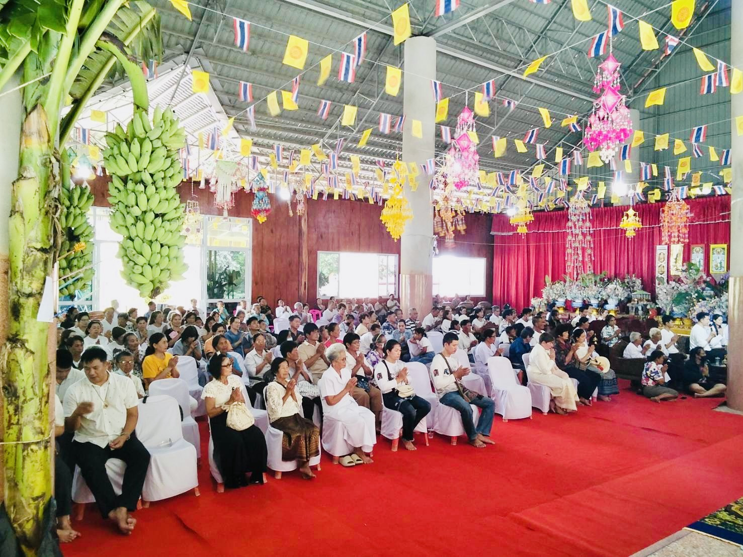 ภาพร่วมพิธีกรรมสำนักสงฆ์คอเขาศิลาธรรม