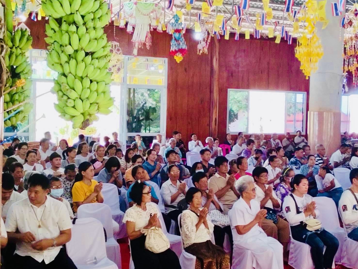 ภาพร่วมพิธีกรรมสำนักสงฆ์คอเขาศิลาธรรม