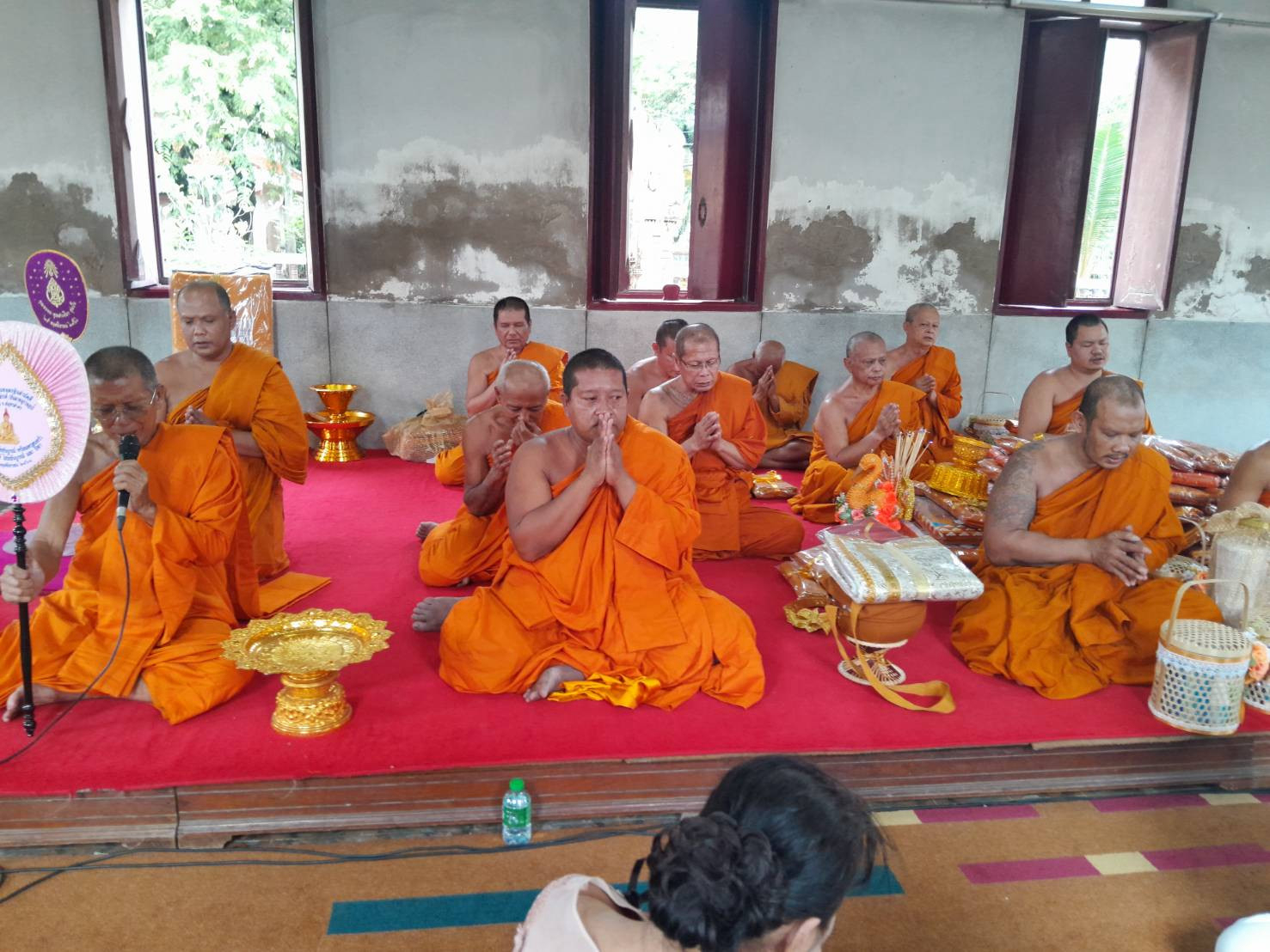 ภาพร่วมพิธีกรรมวัดราษฎร์รังสรรค์