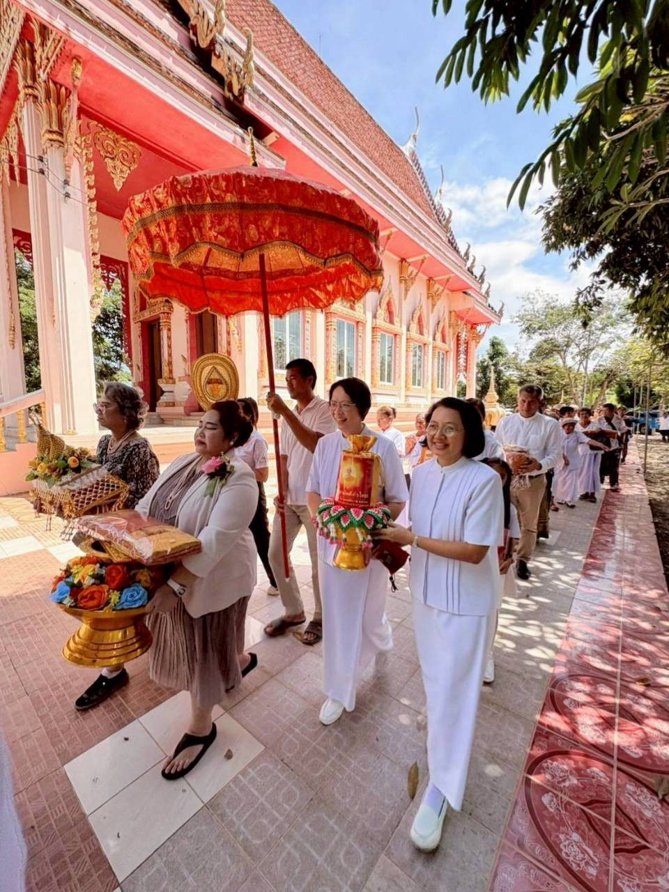 ภาพร่วมพิธีกรรมวัดเขาเพิ่มศรีสว่าง