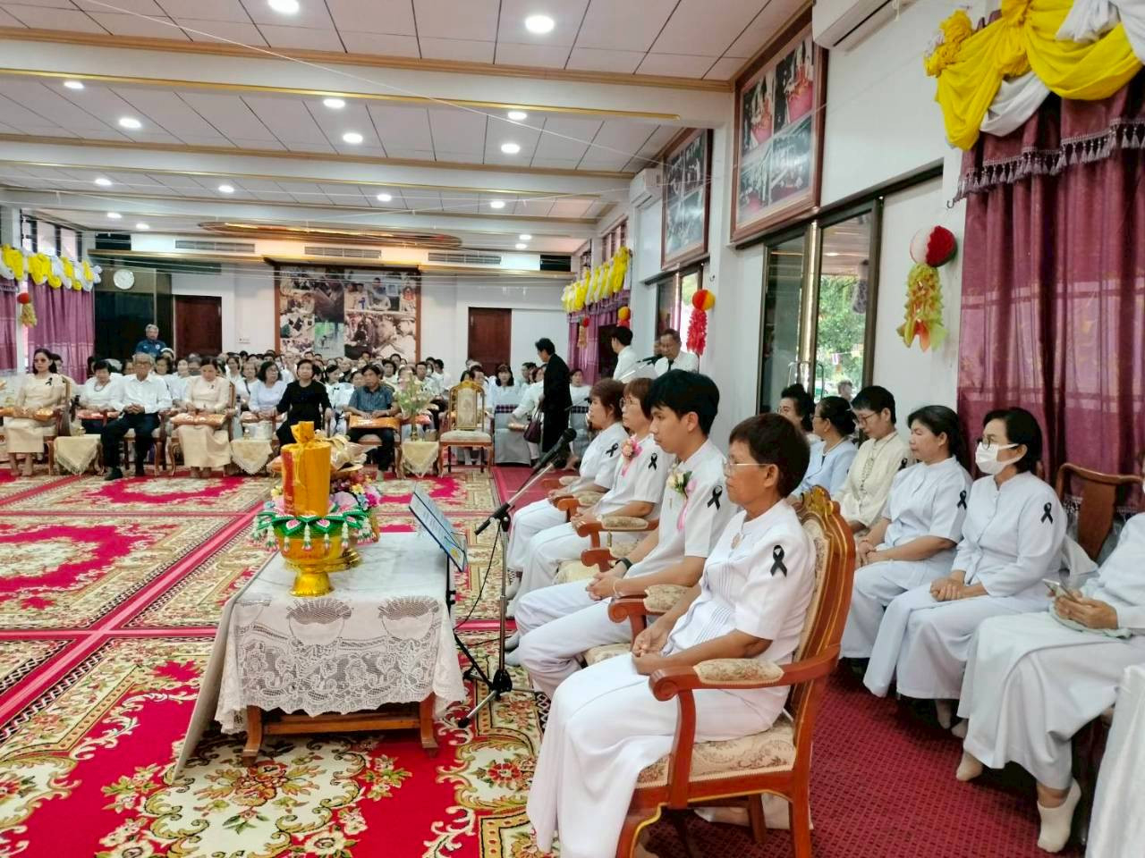 ภาพร่วมพิธีกรรมวัดฝั่งคลอง