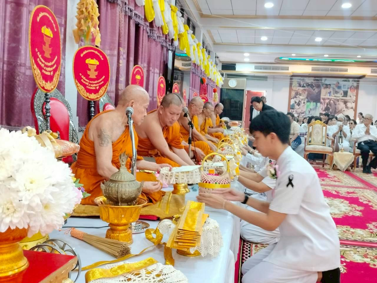 ภาพร่วมพิธีกรรมวัดฝั่งคลอง