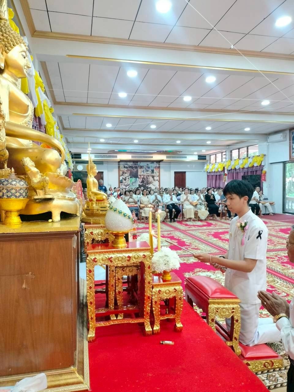 ภาพร่วมพิธีกรรมวัดฝั่งคลอง