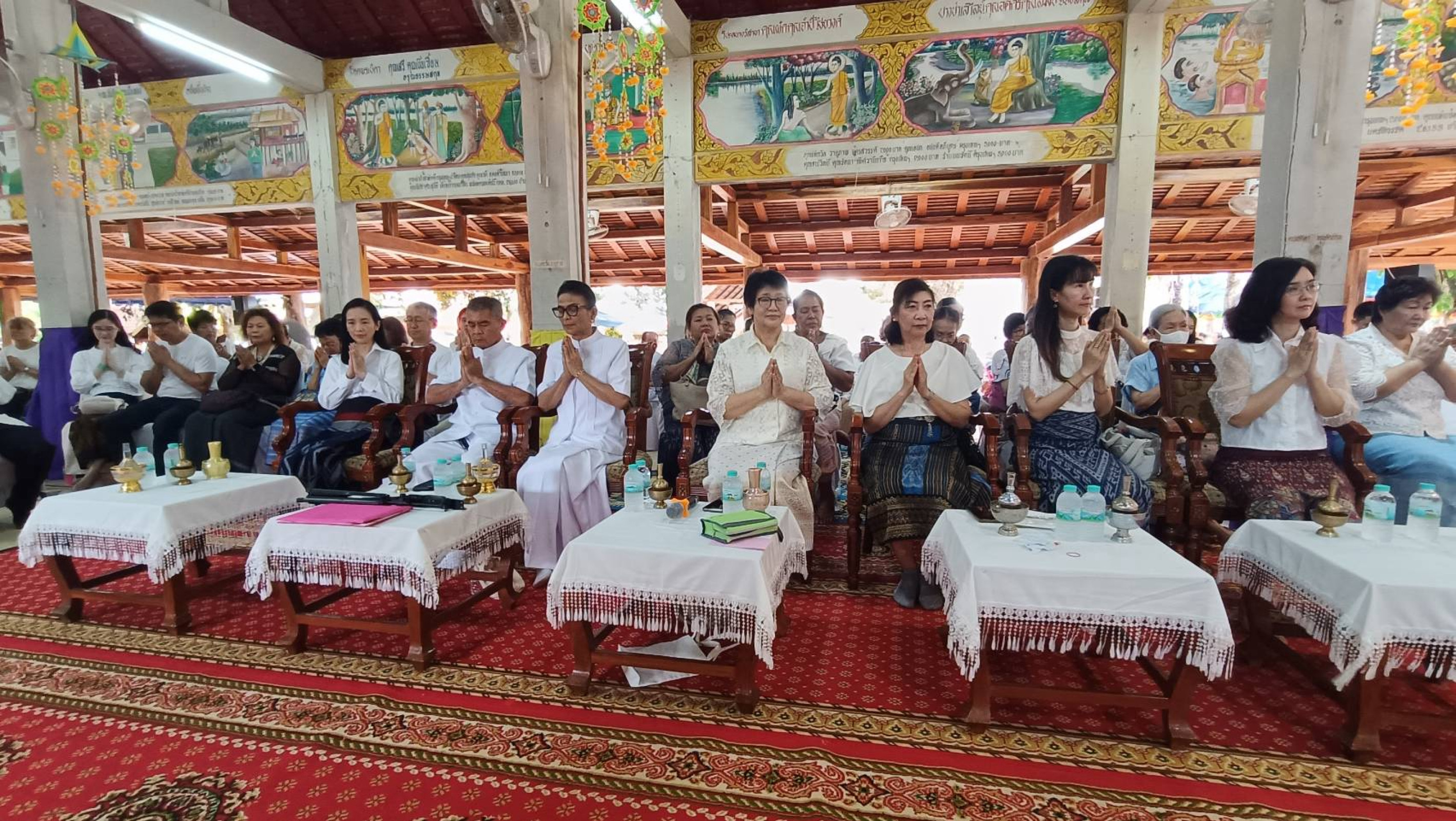 ภาพร่วมพิธีกรรมวัดสัมฤทธิบุญ