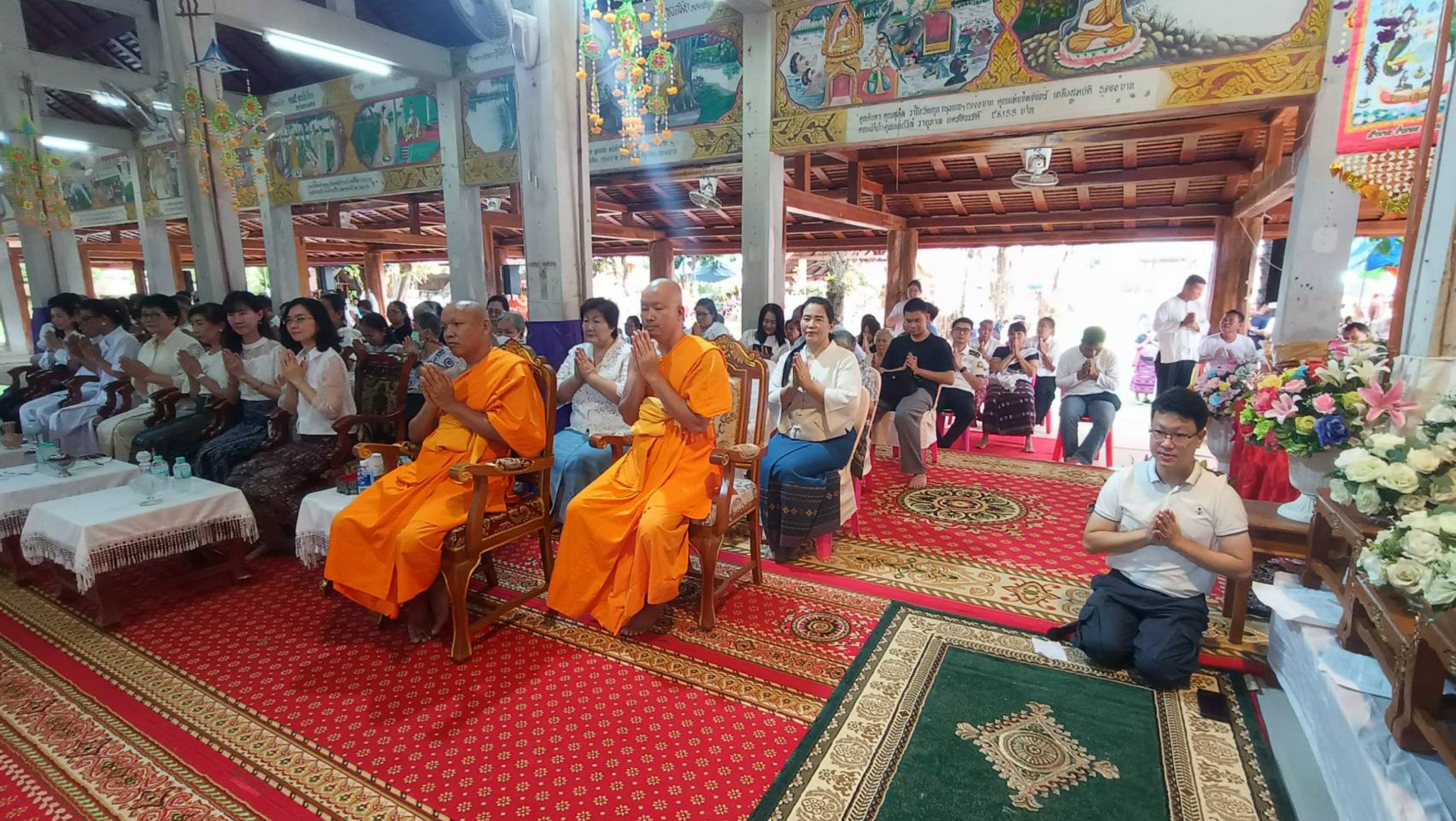 ภาพร่วมพิธีกรรมวัดสัมฤทธิบุญ