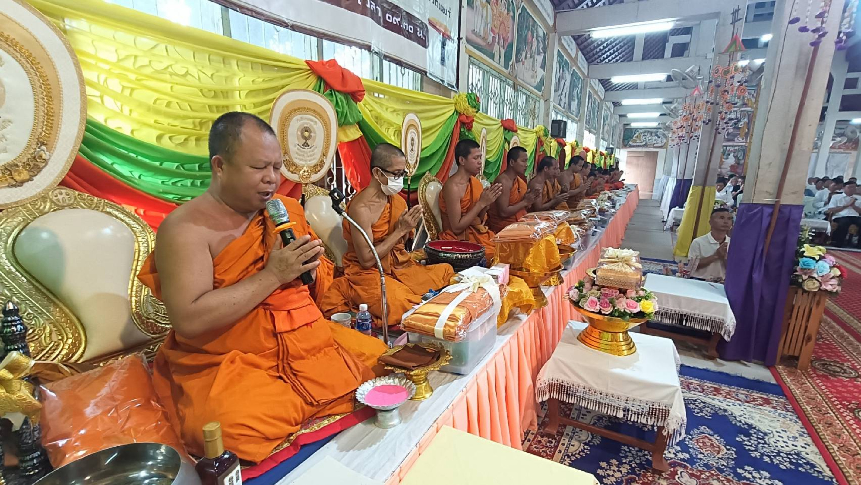 ภาพร่วมพิธีกรรมวัดสัมฤทธิบุญ