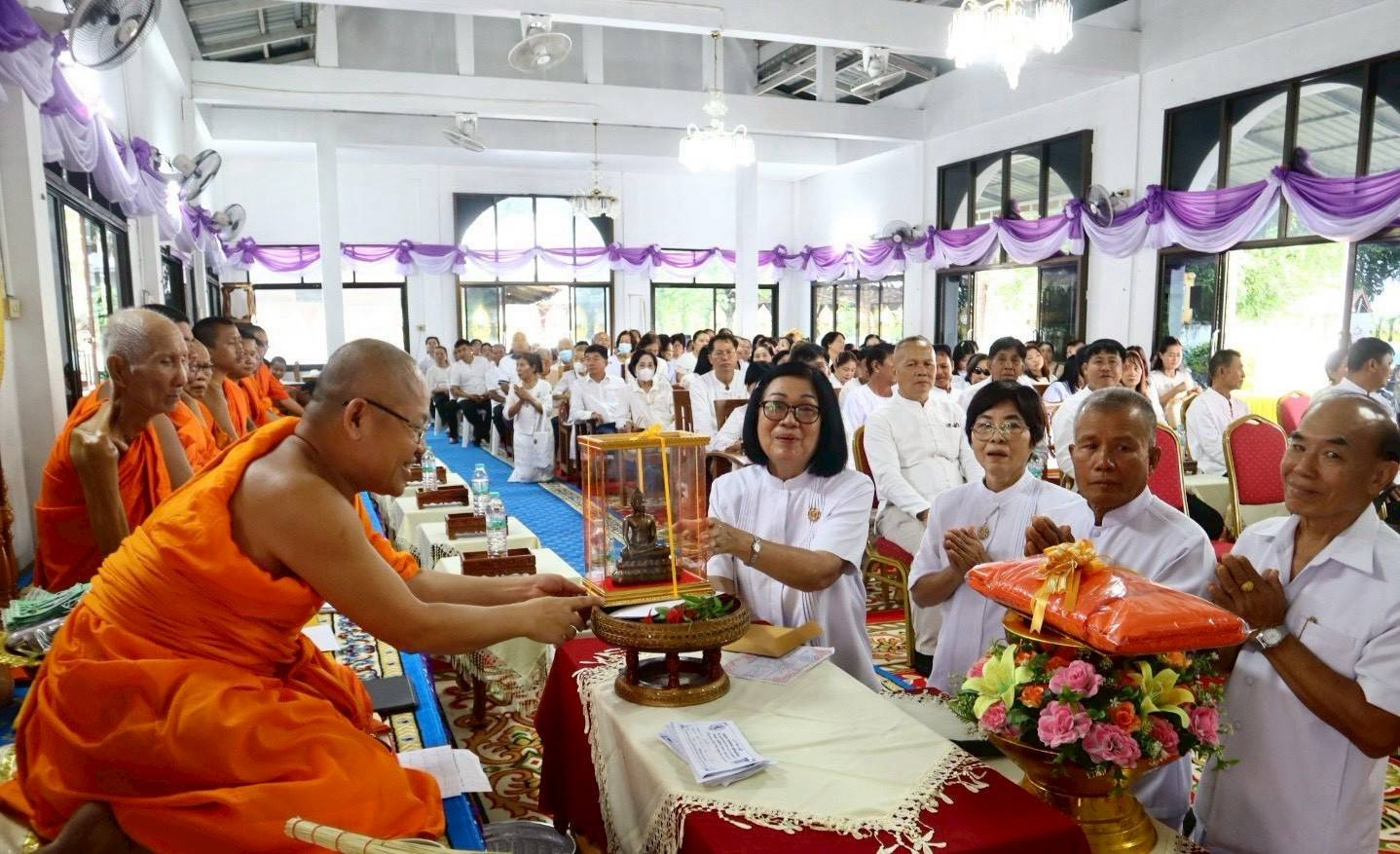 ภาพร่วมพิธีกรรมวัดสุนทรนิวาส