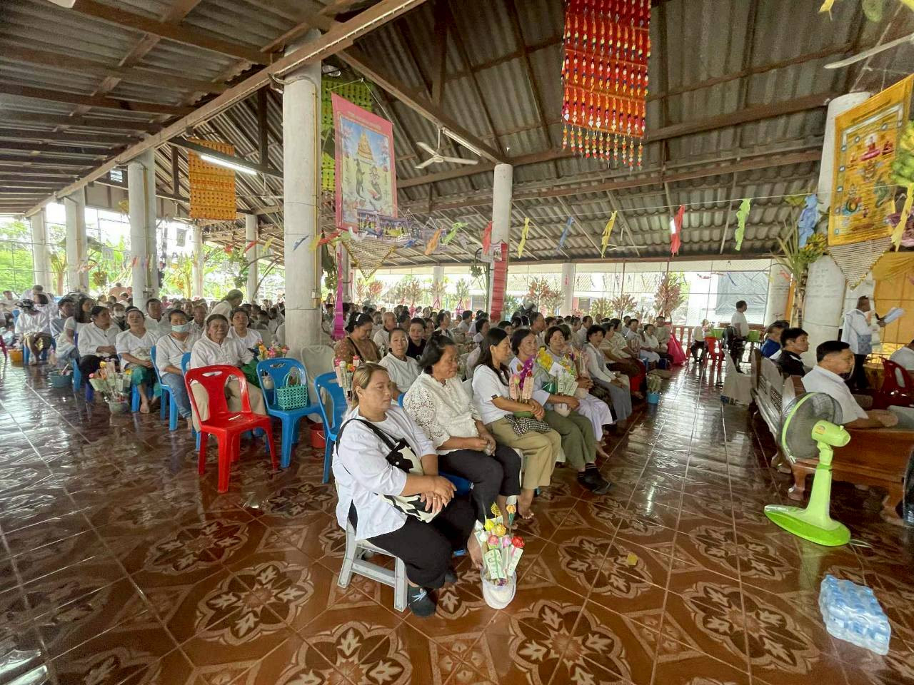 ภาพร่วมพิธีกรรมวัดหนองเชียงคา