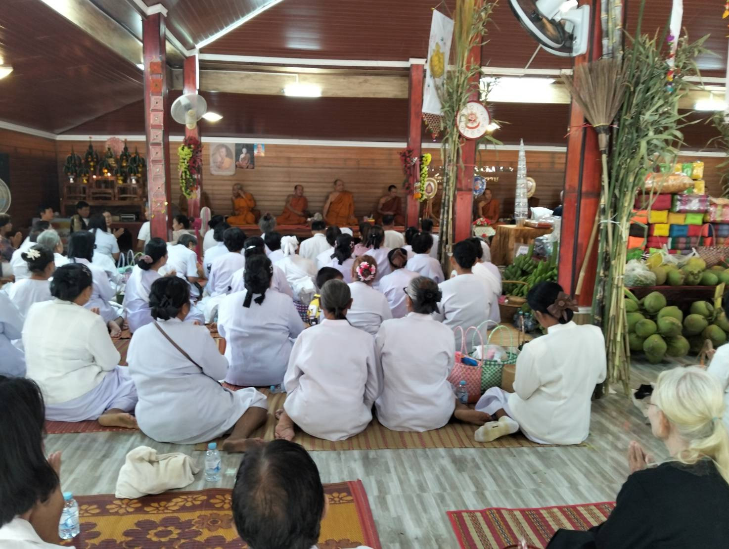 ภาพร่วมพิธีกรรมวัดมงคลศรีไชยวาน