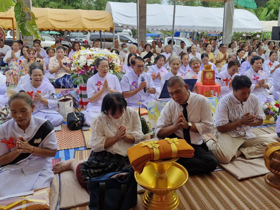 ภาพกล่าวคำถวายกฐินวัดวิลัยวนาราม