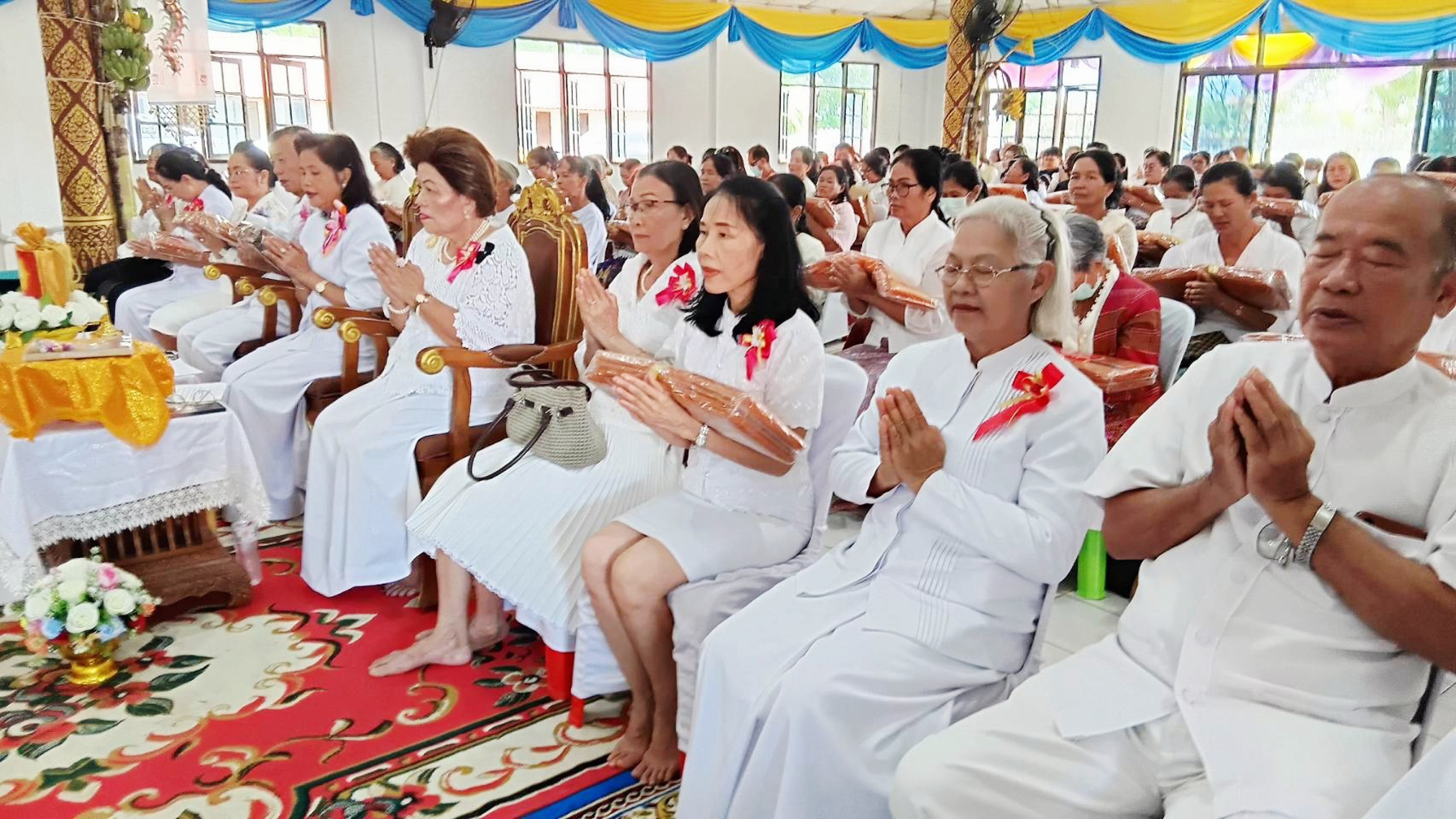 ภาพร่วมพิธีกรรมวัดตำปูง