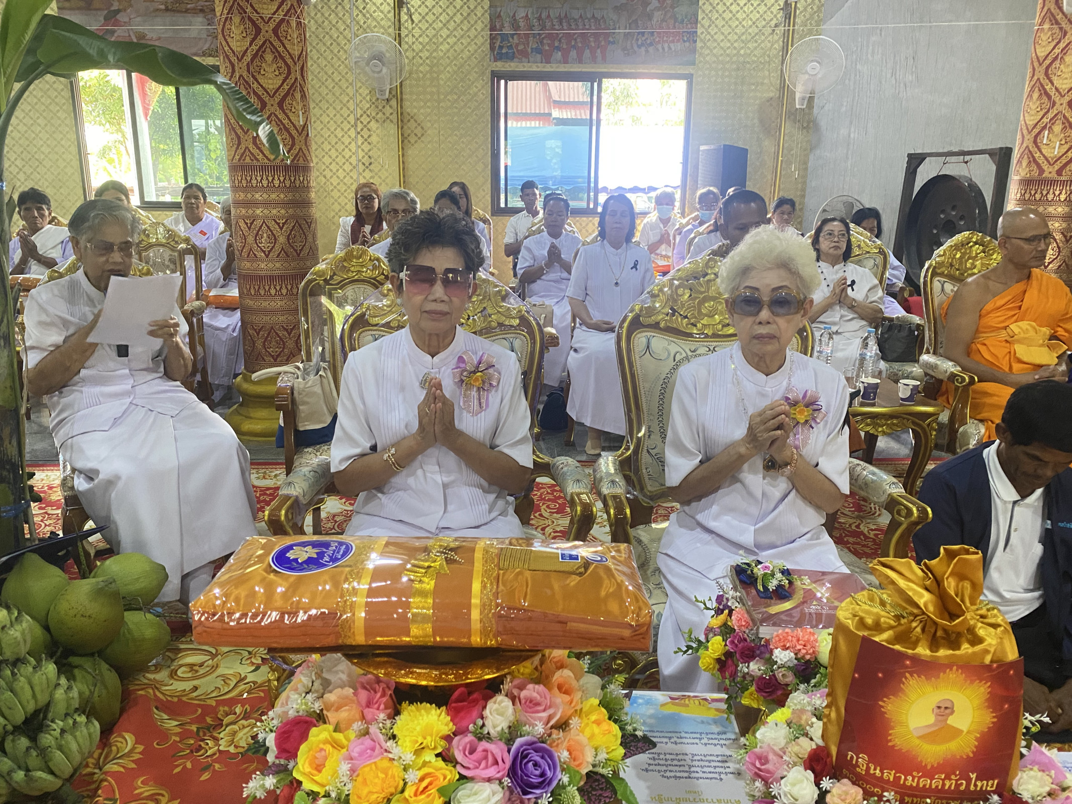 ภาพร่วมพิธีกรรมวัดสำโรง