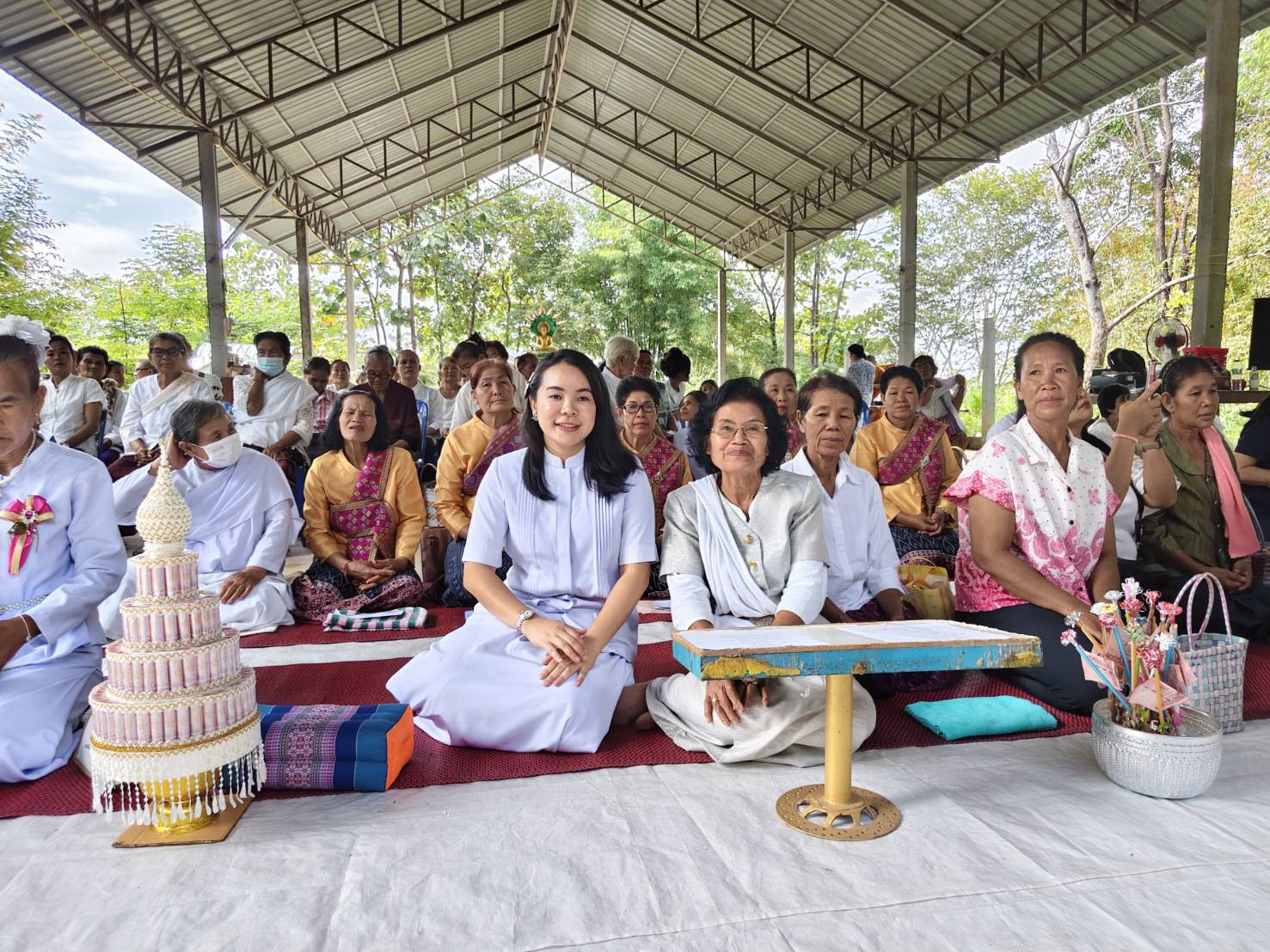 ภาพร่วมพิธีกรรมวัดถ้ำไทรทอง (ภูยิ้ม)