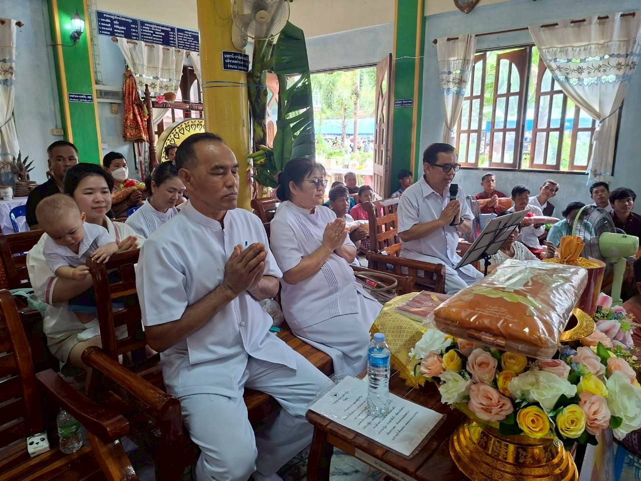ภาพร่วมพิธีกรรมวัดหนองม่วง