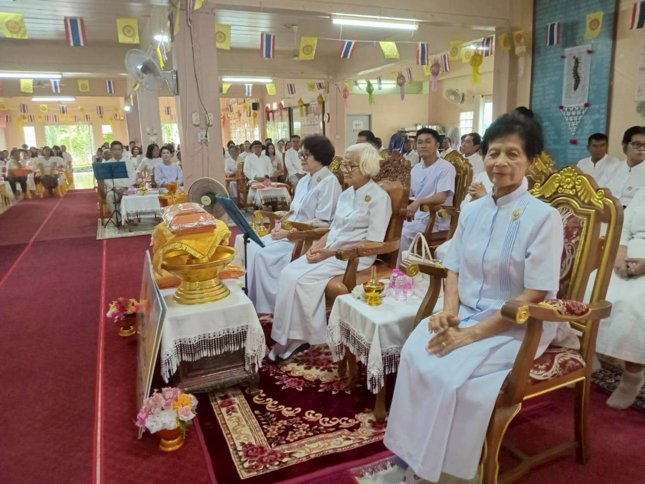 ภาพร่วมพิธีกรรมวัดบุญภาค