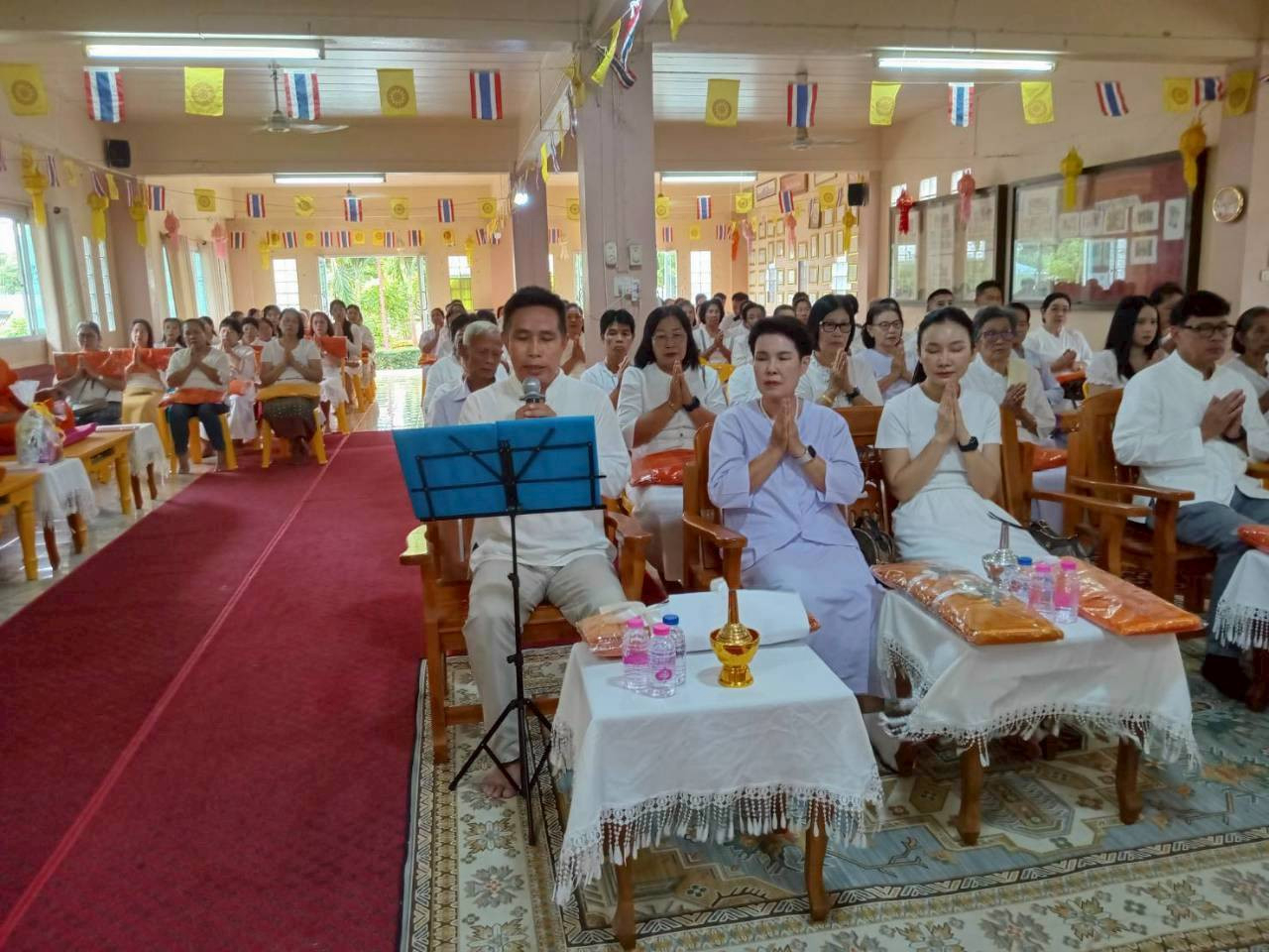 ภาพร่วมพิธีกรรมวัดบุญภาค