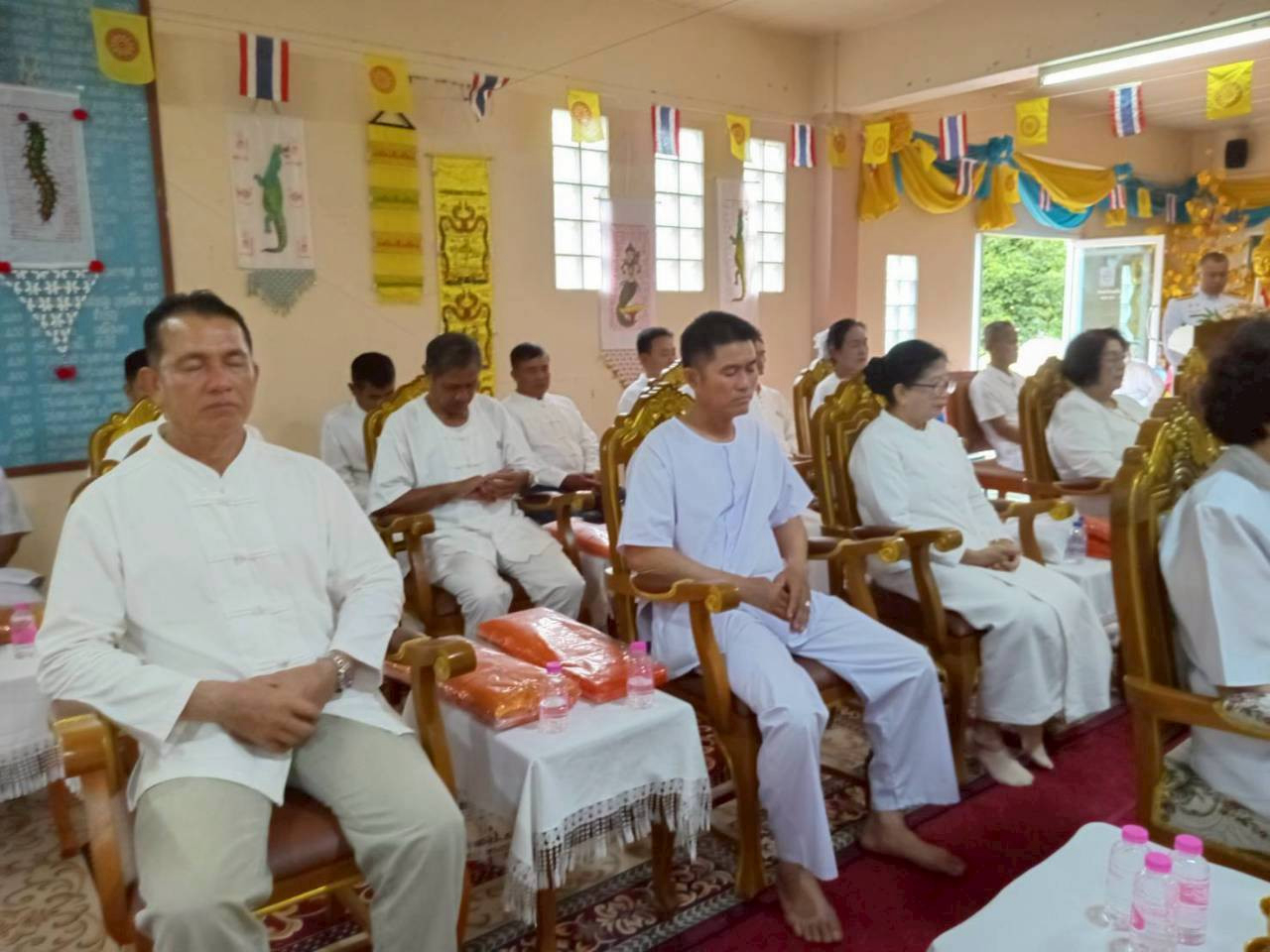 ภาพร่วมพิธีกรรมวัดบุญภาค