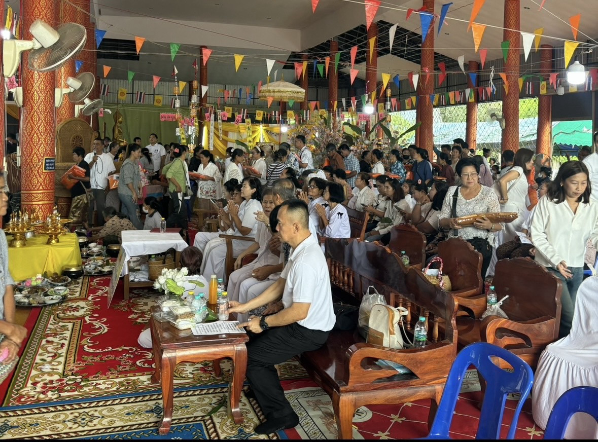 ภาพร่วมพิธีกรรมวัดไพรงาม