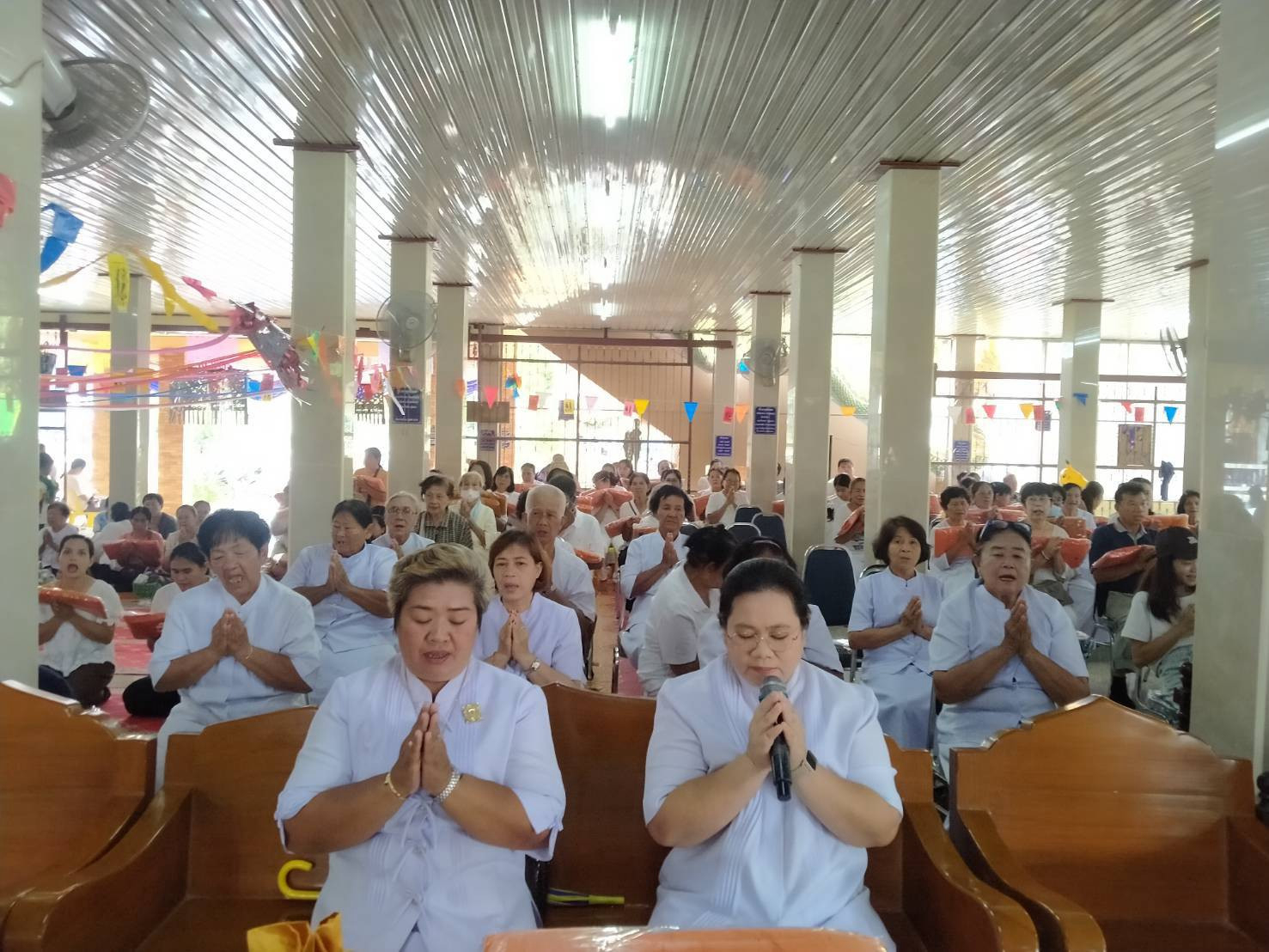 ภาพกล่าวคำถวายกฐินวัดวังลึก