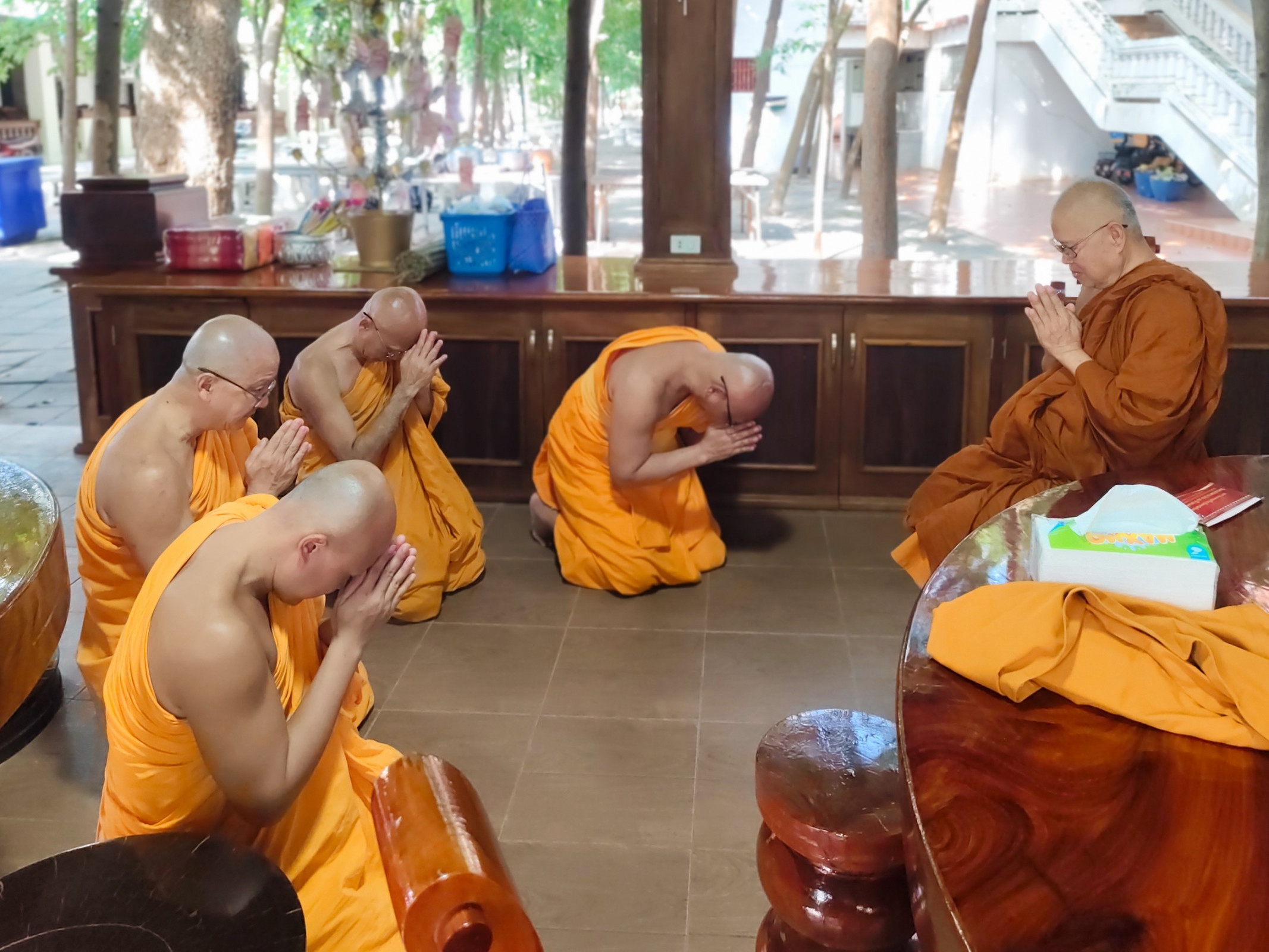 ภาพกล่าวคำถวายกฐินวัดอรัญญวาสี