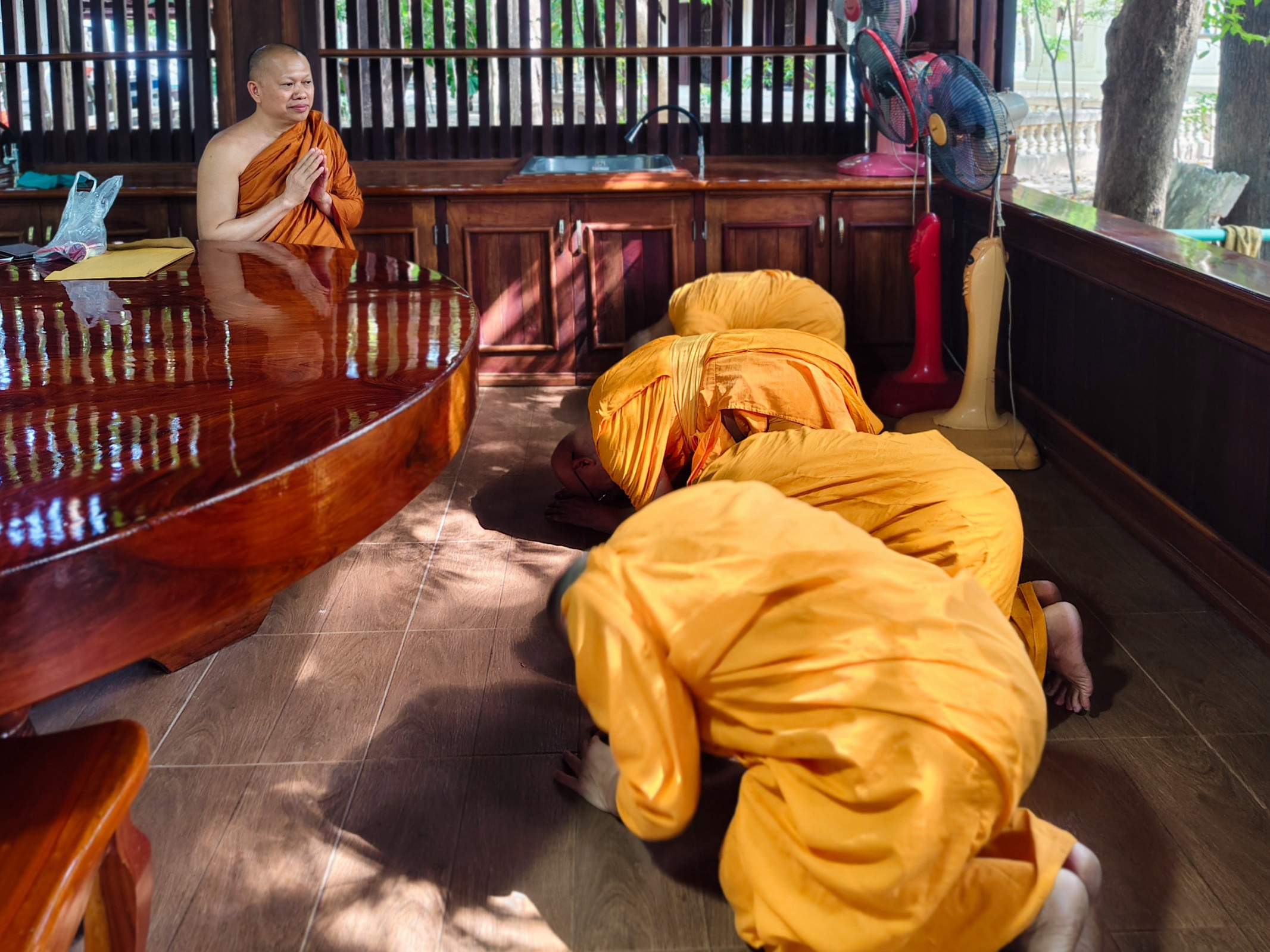 ภาพกล่าวคำถวายกฐินวัดยางขาว