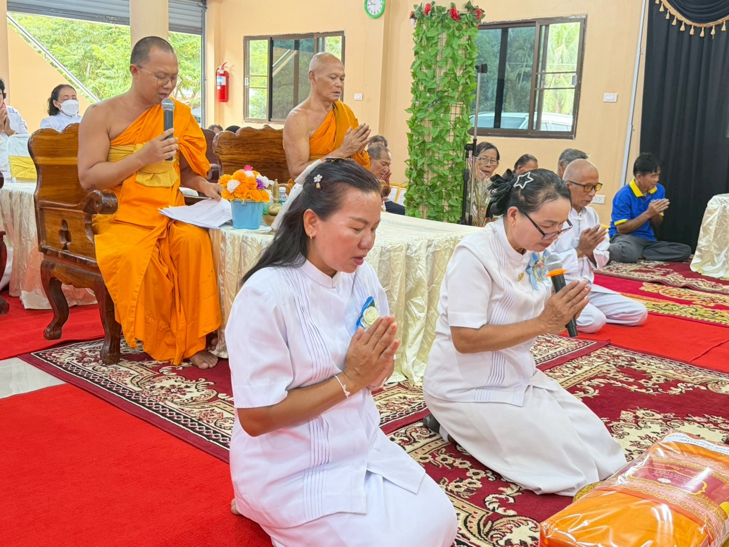 ภาพกล่าวคำถวายกฐินวัดศิริขัณฑ์