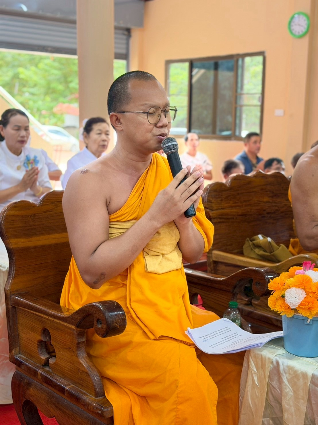 ภาพร่วมพิธีกรรมวัดศิริขัณฑ์