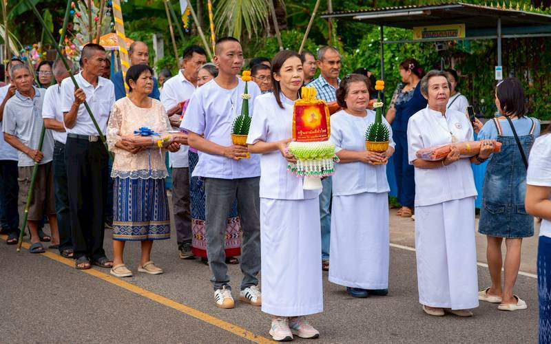 ภาพร่วมพิธีกรรมวัดศรีจอมแจ้ง