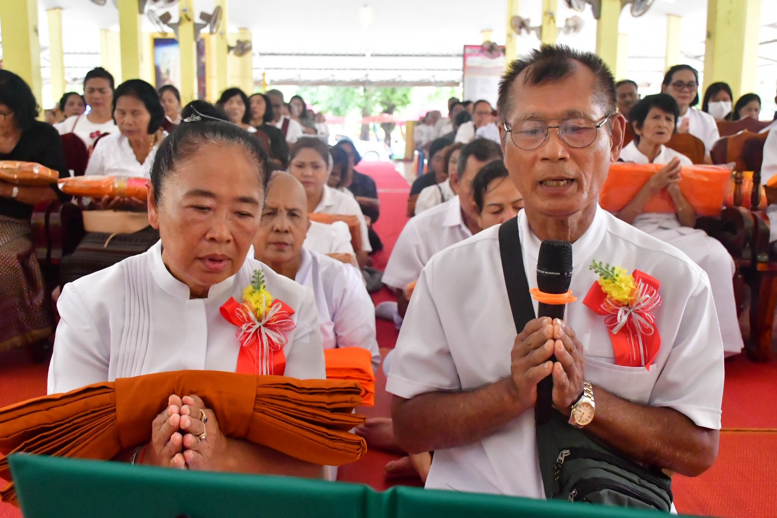 ภาพกล่าวคำถวายกฐินวัดทุ่งขมิ้น